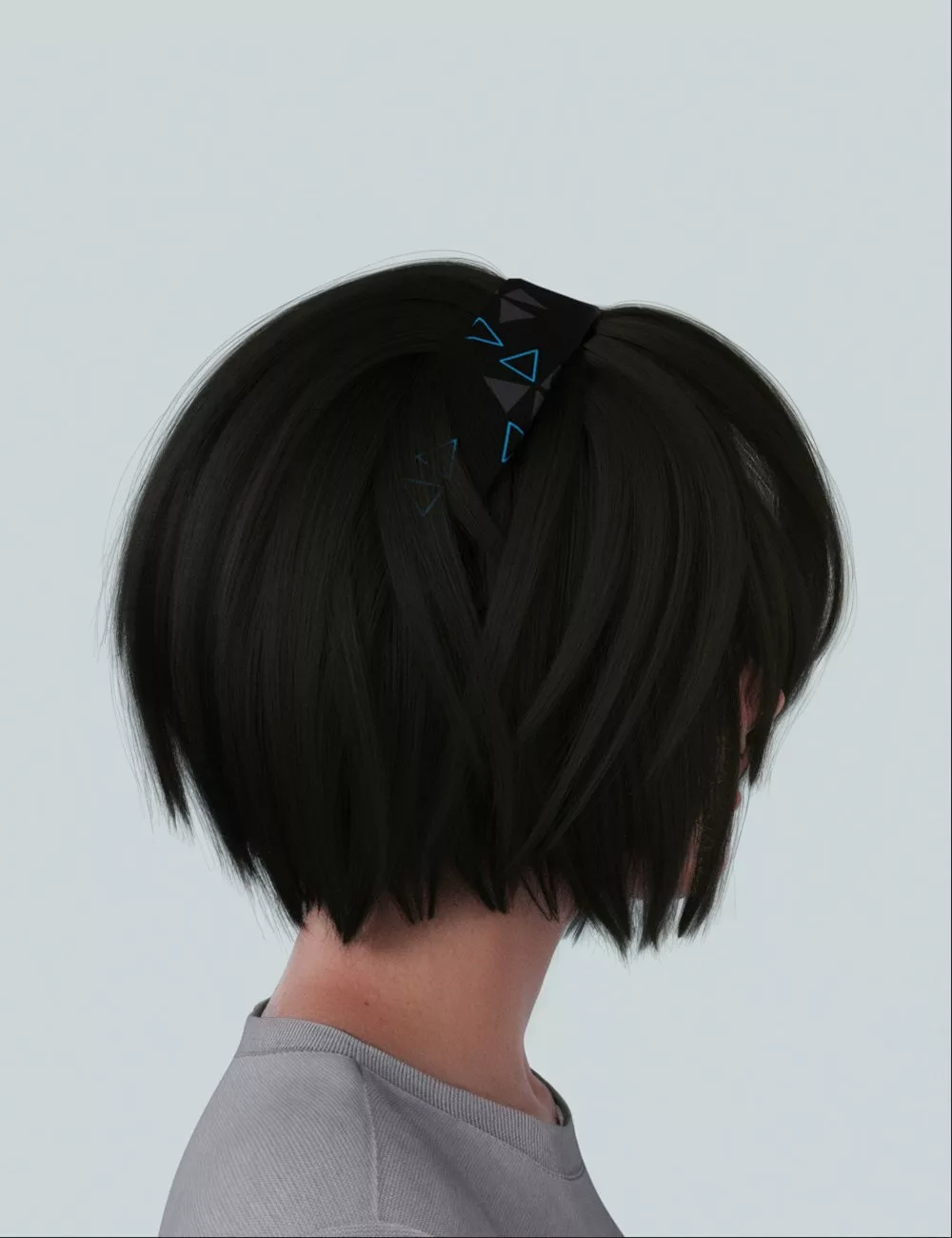 XYZ Short Bob Hair for Genesis 9