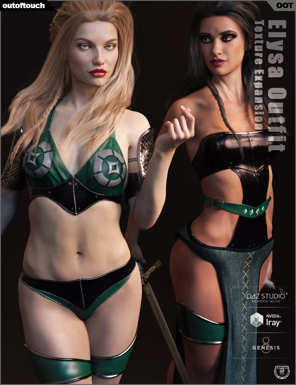 Texture Expansion for Elysa Outfit for Genesis 8 Female(s)