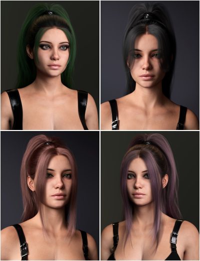 3in1gothicstyleponytailhairforgenesis900maindaz3d1