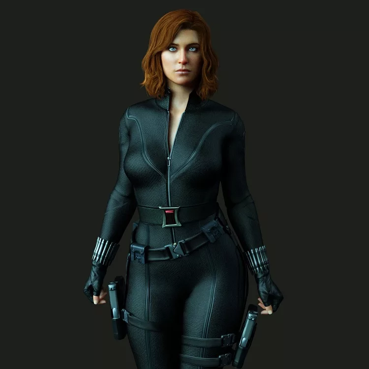 MCU Black Widow for G8F
