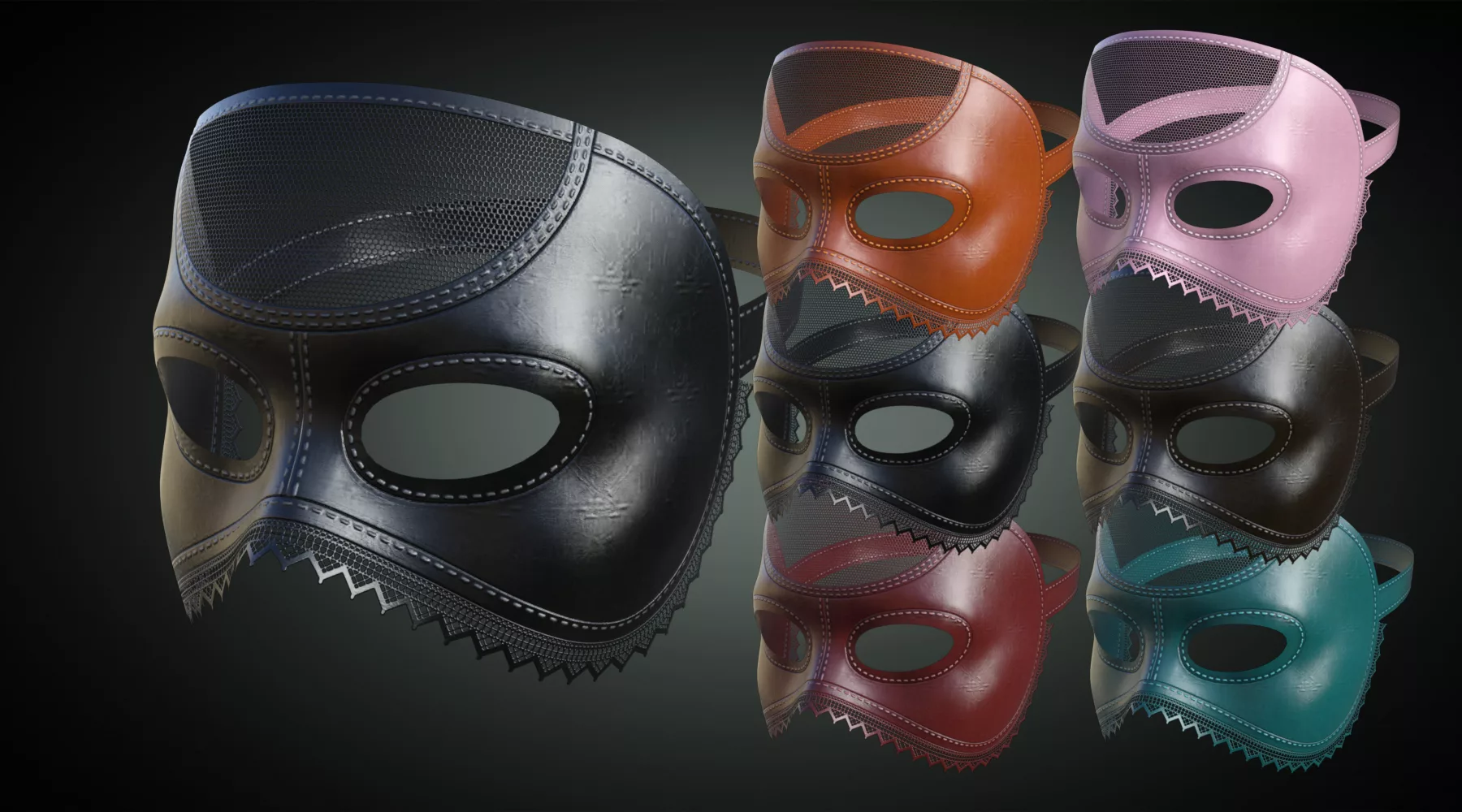 B.E.T.T.Y. Lace and Leather Accessory Pack for Genesis 9