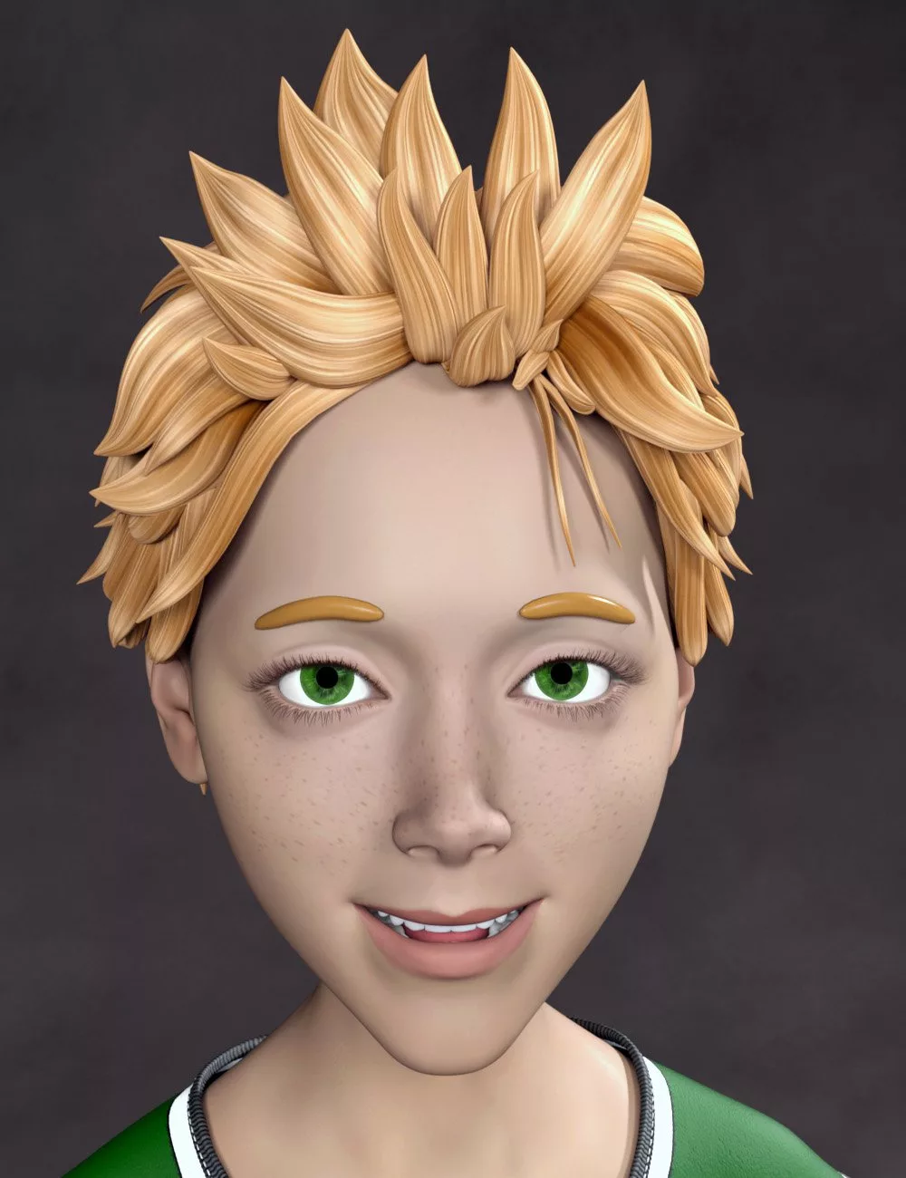 Cedric Character, Outfit and Hair for Genesis 9