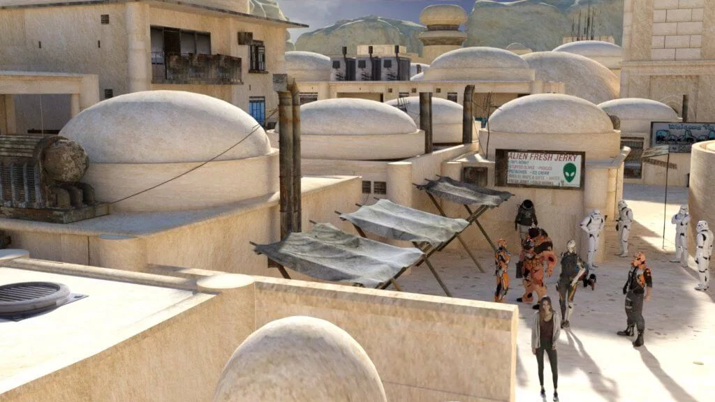 Desert Spaceport for DAZ