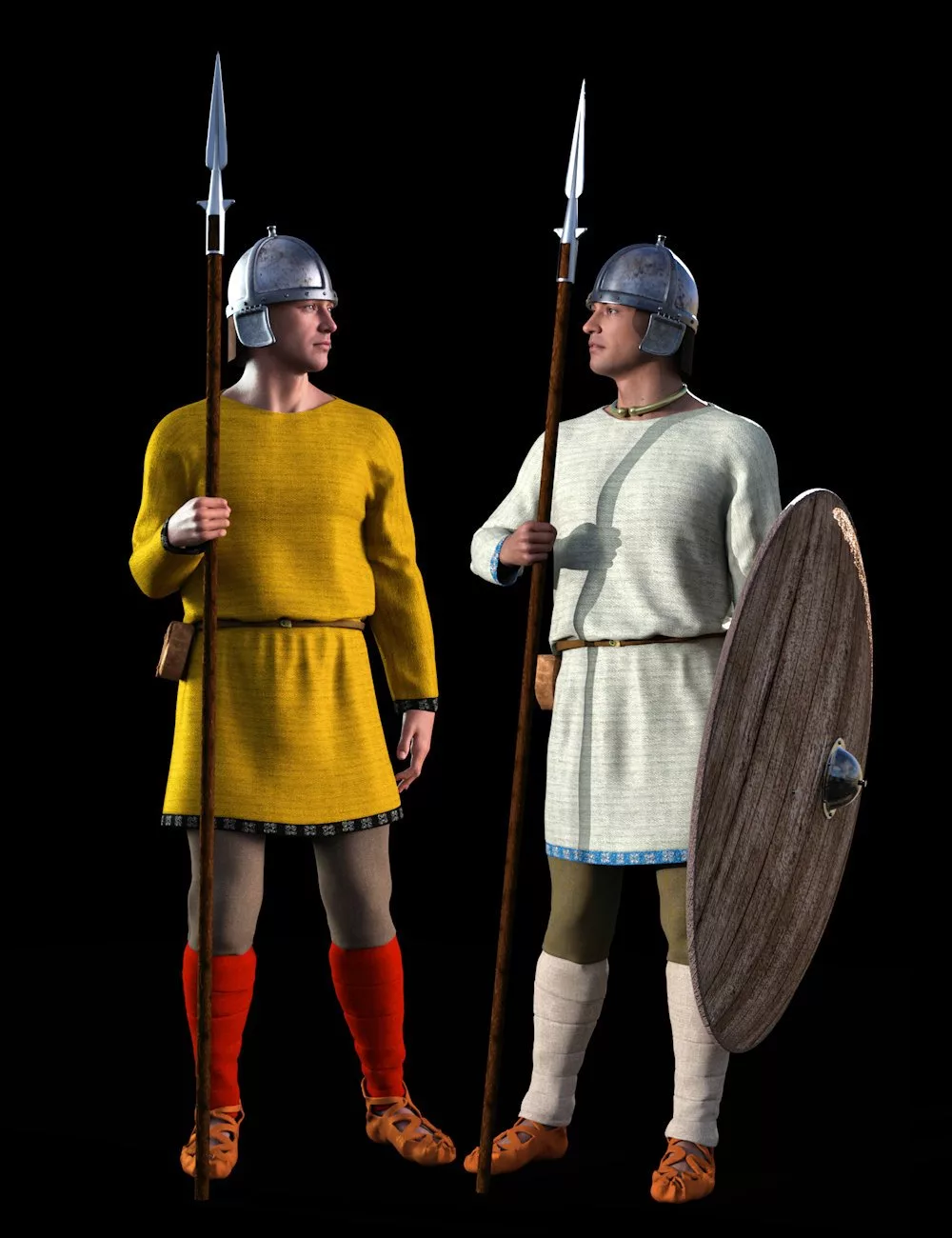 dForce AQ Merovingian Warrior for Genesis 9