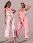 dForce Summer Jumpsuit for Genesis 9, 8, and 8.1
