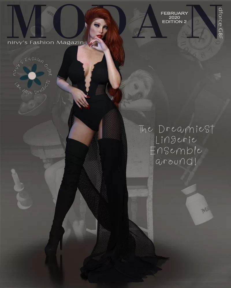 dforce Flowing Dream Lingerie G8F