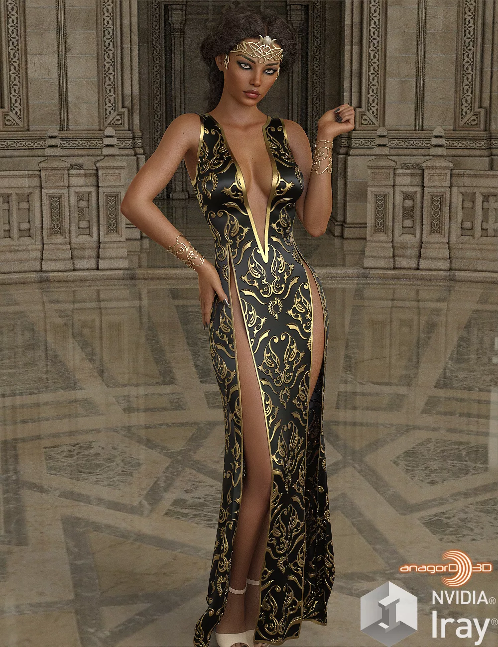 VERSUS - dforce SlowBurn Dress for G8F EXPANSION 1
