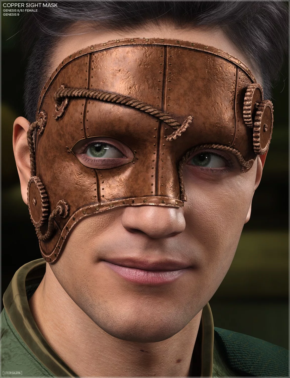 CGI Copper Sight Mask for Genesis 8-8.1F and Genesis 9