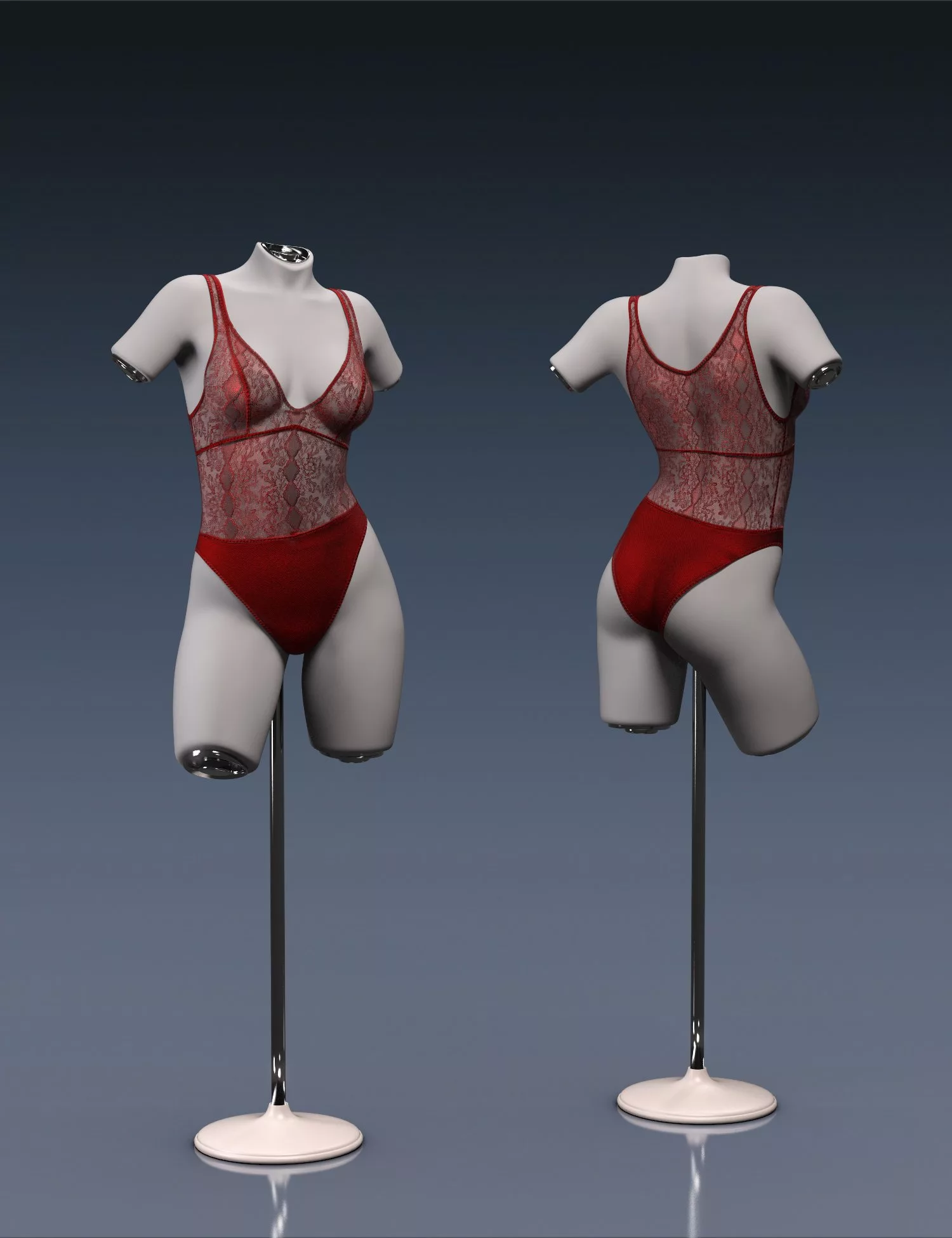 Lingerie Collection Outfit for Genesis 9