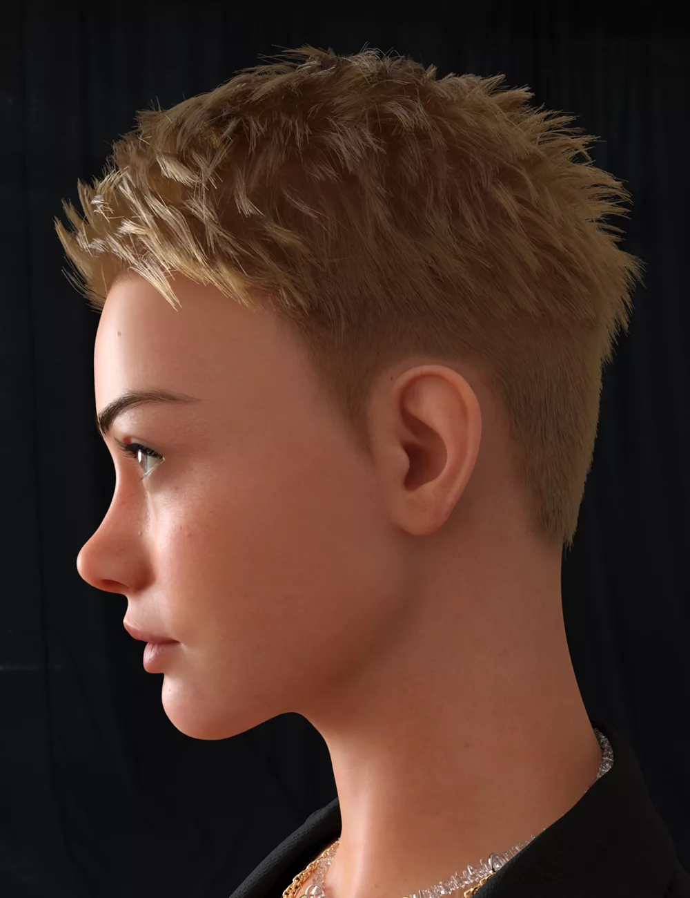 Short Pixie Cut for Genesis 9