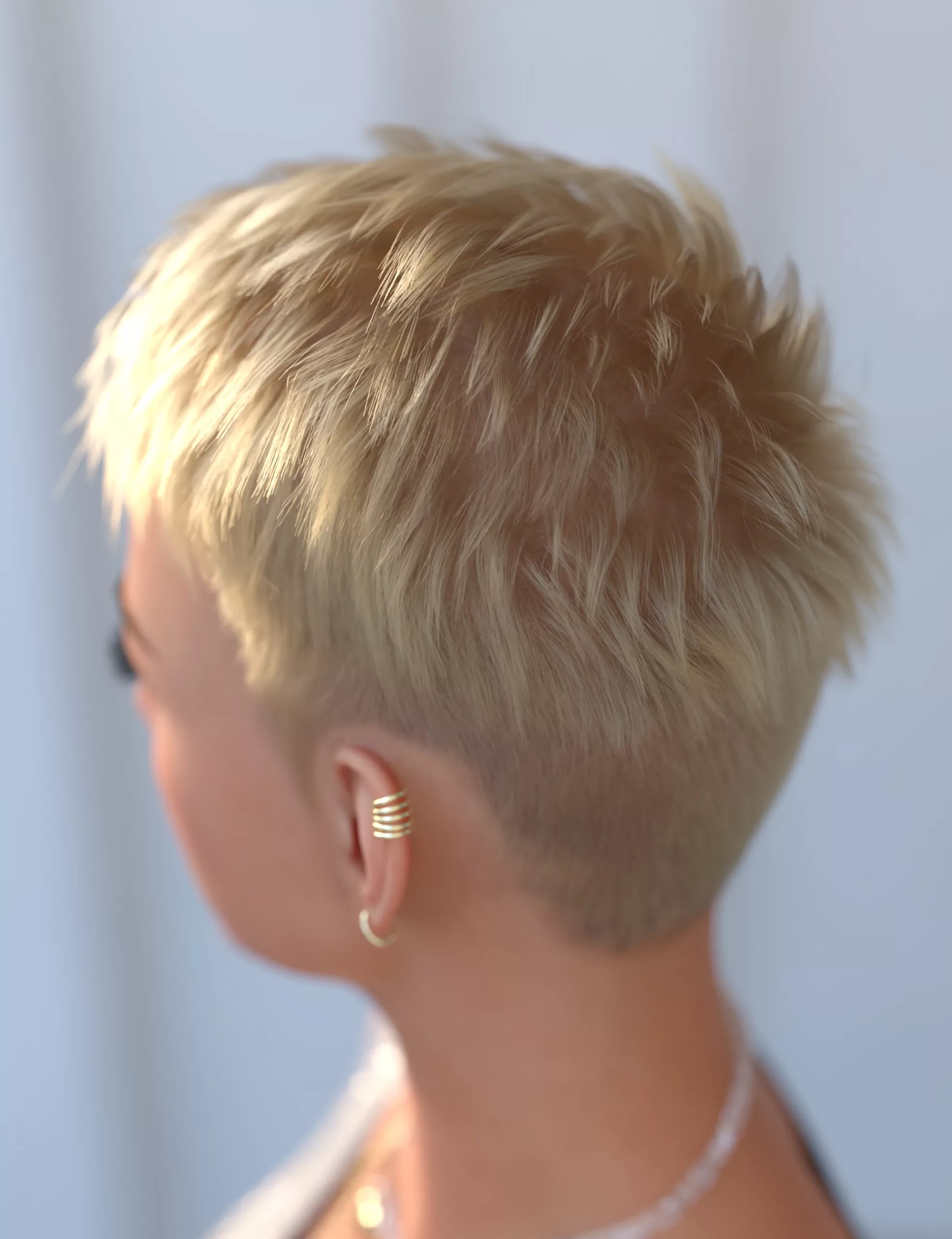 Short Pixie Cut for Genesis 9
