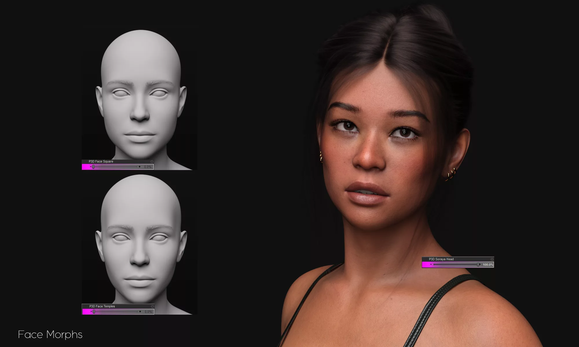 The Look Female Face Morph Resource for Genesis 9