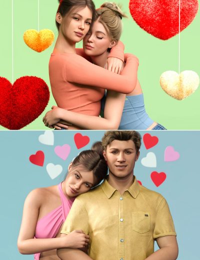 zfamilylovecoupleposesforgenesis9and800maindaz3d