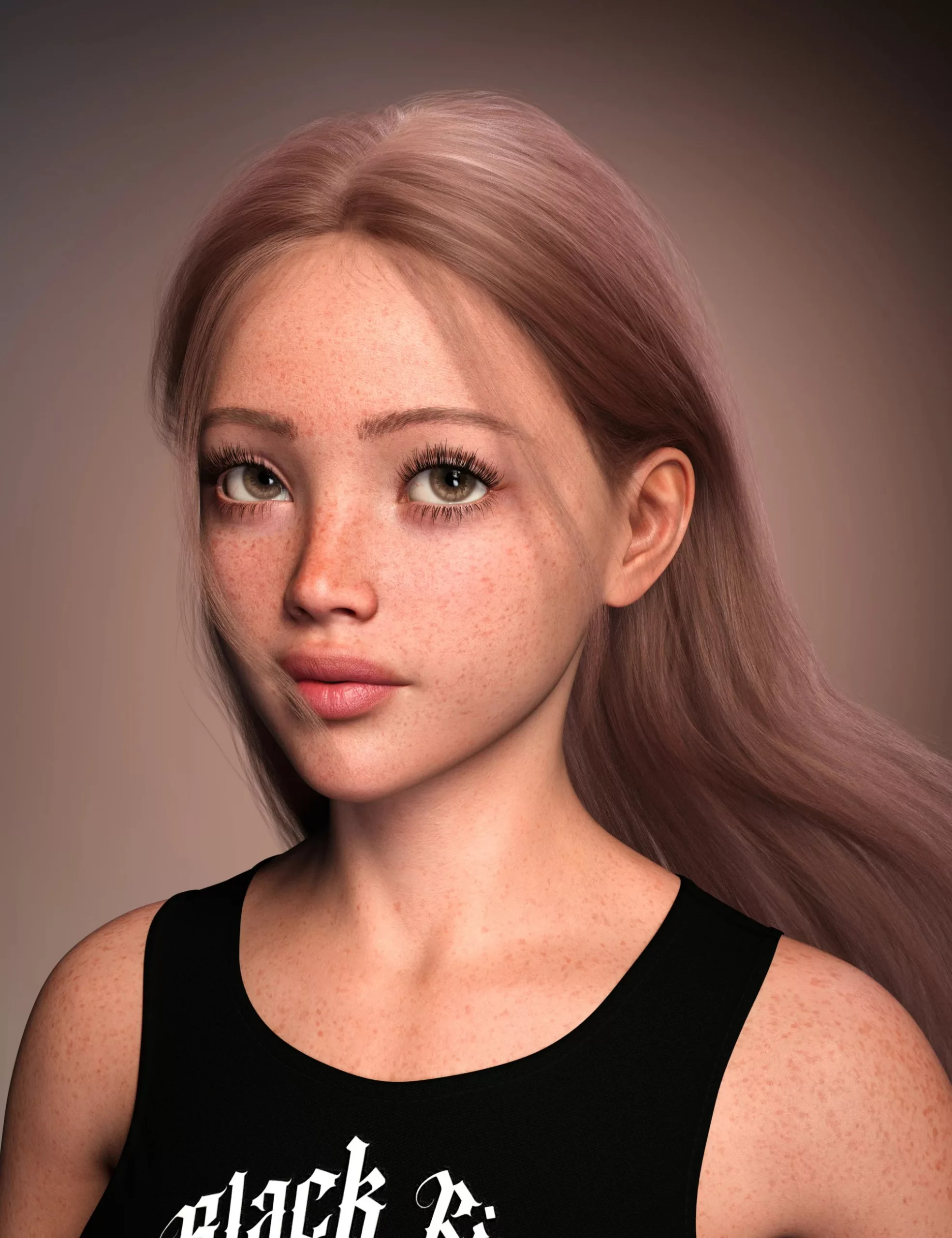 FE Long Gentle Hair for Genesis 9