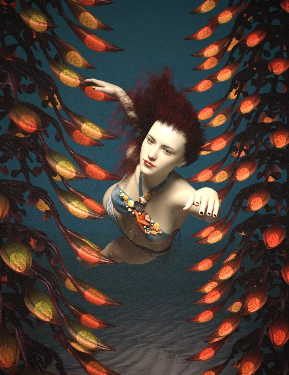 AB Swim Strong Poses for Genesis 8, 8.1, and 9