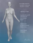 AR Curvy Body Morph 1 For G8F and G8.1F