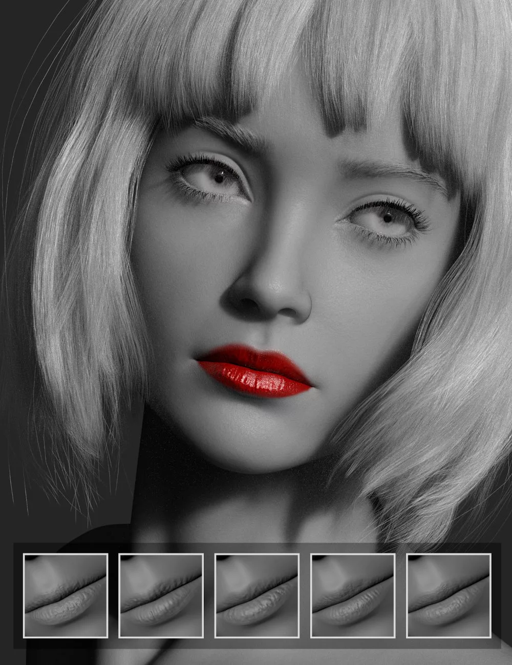 DD Lovely Lips HD for Genesis 9