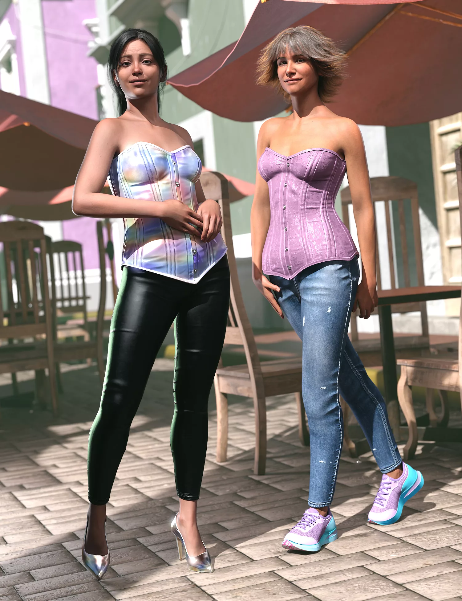 Skinny Jeans Outfit for Genesis 9