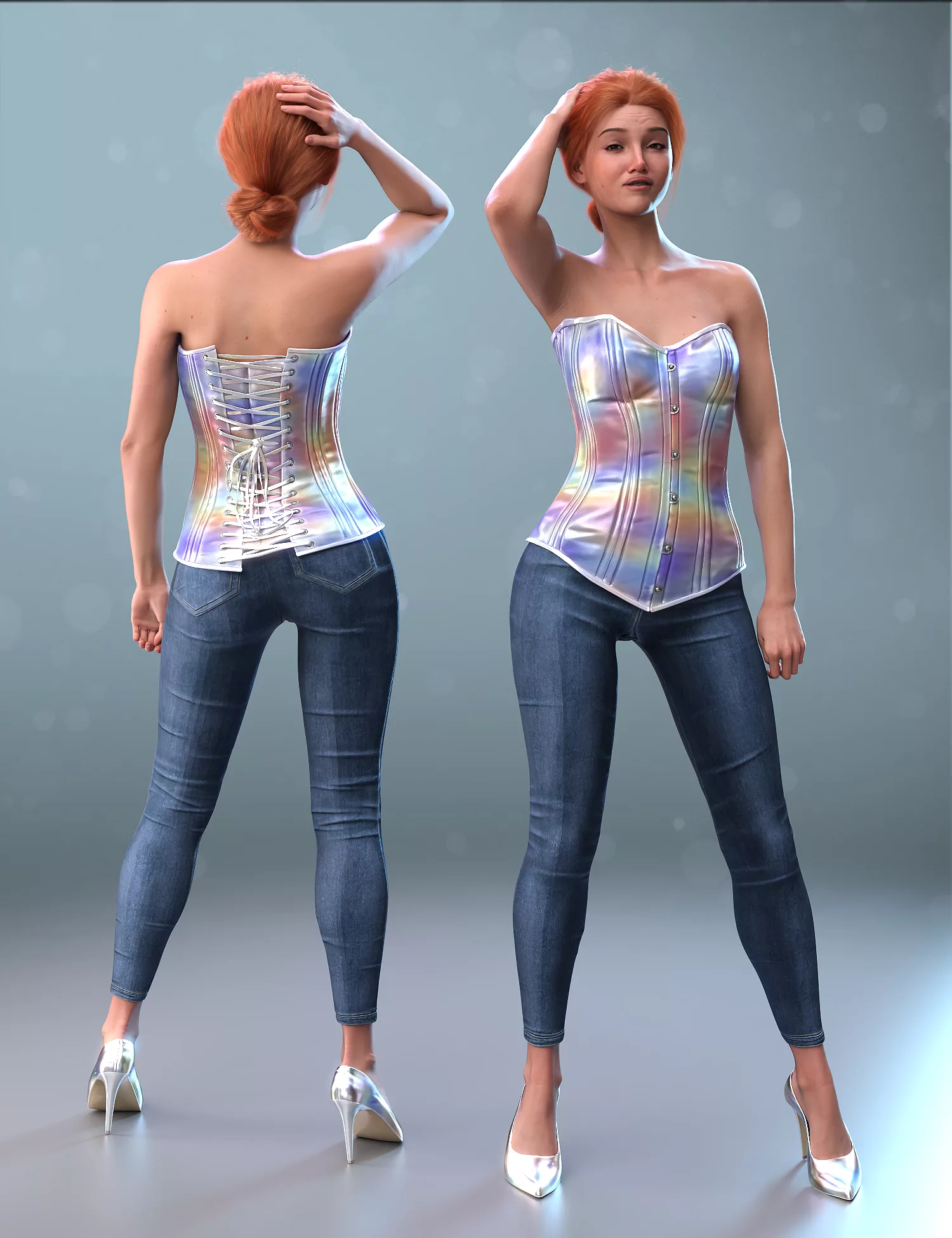 Skinny Jeans Outfit for Genesis 9