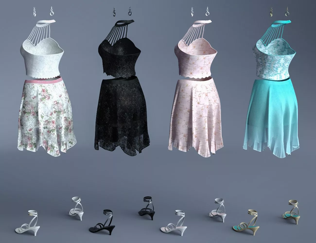 dForce Inspire Outfit Textures