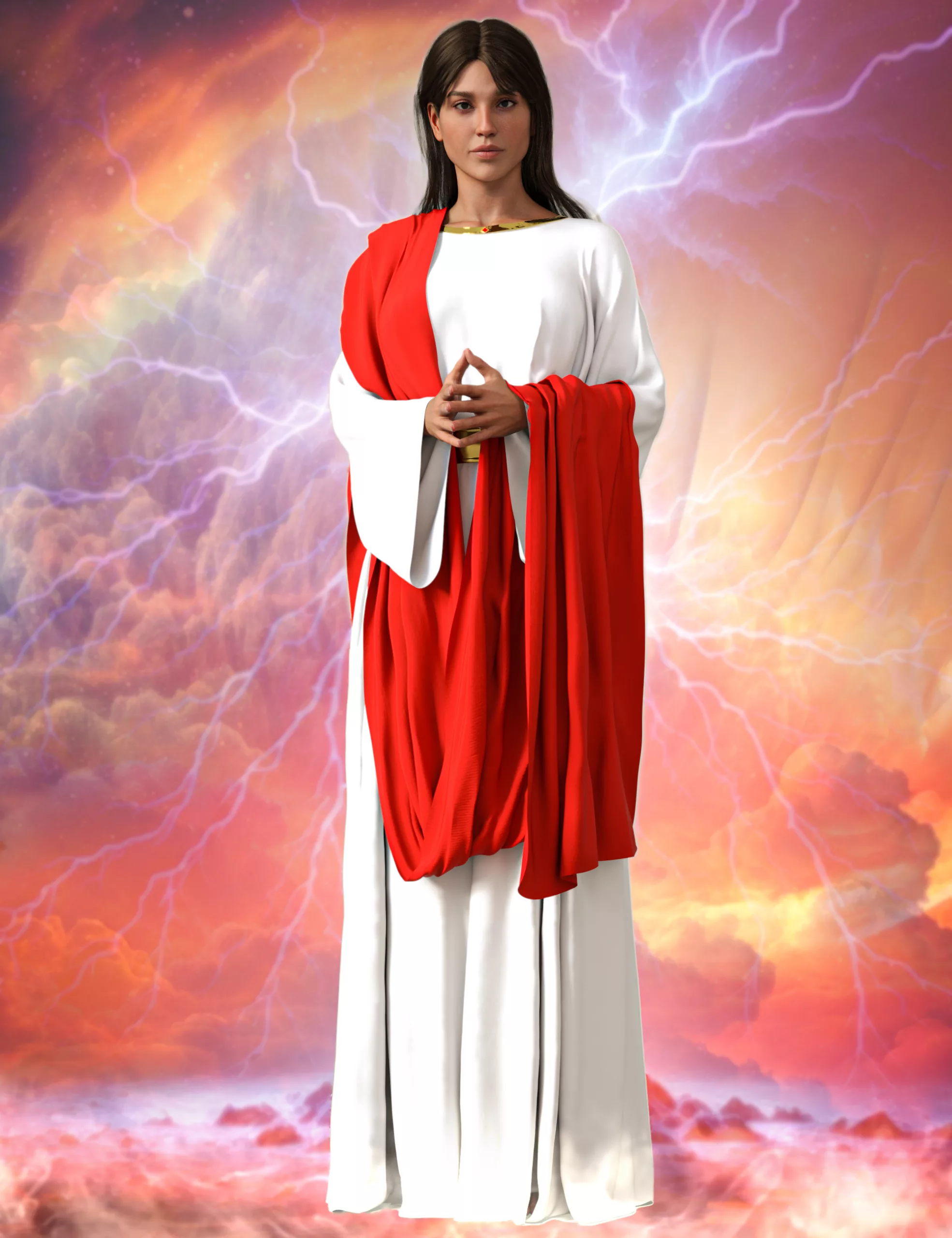dForce AH John Tunic Outfit for Genesis 9