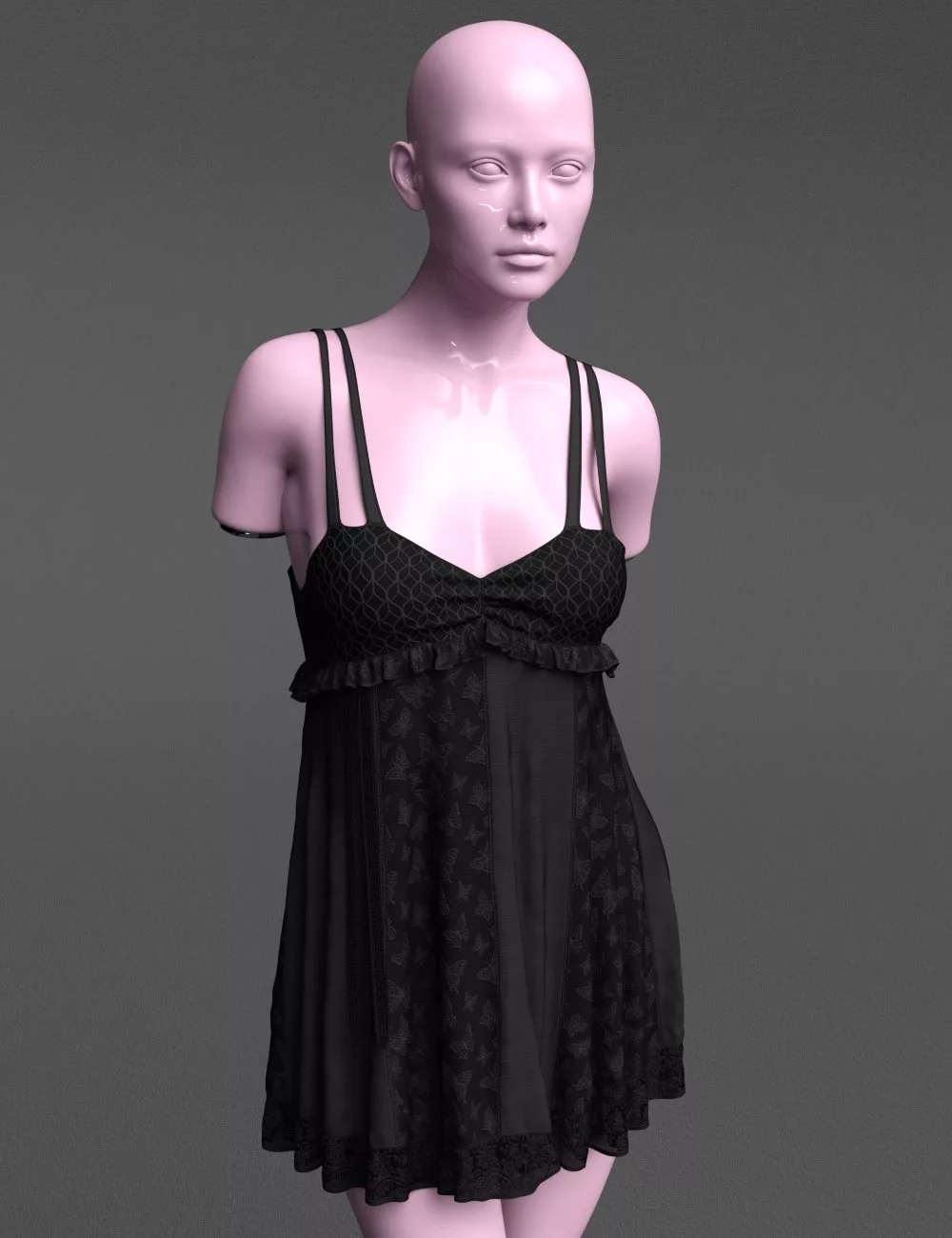 dForce Nightie for Genesis 9