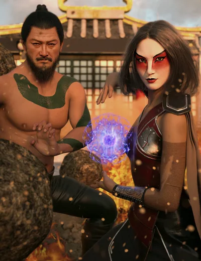 elementalguardiansliewarpaintstattoosandmarksforgenesis900maindaz3d