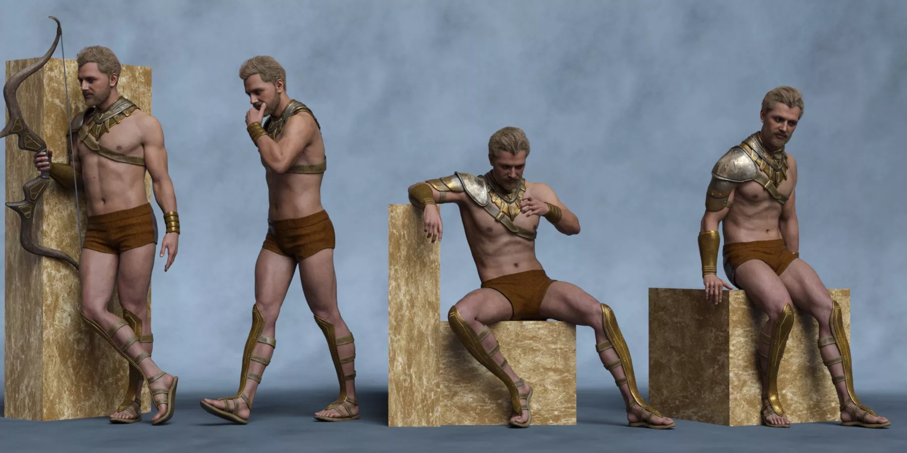 Evening at Olympus Poses for Michael 9