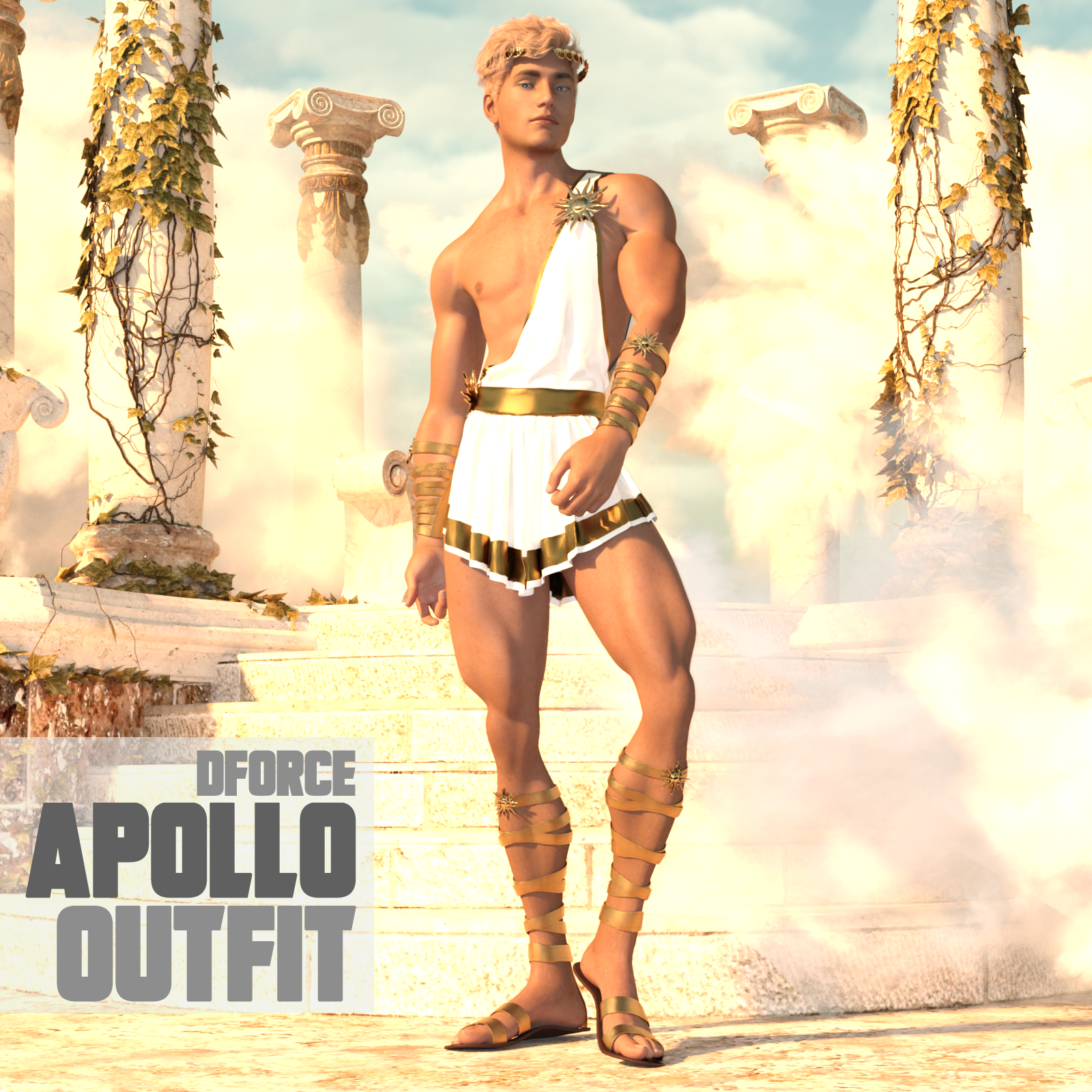 dForce Apollo Outfit for Genesis 8 Male