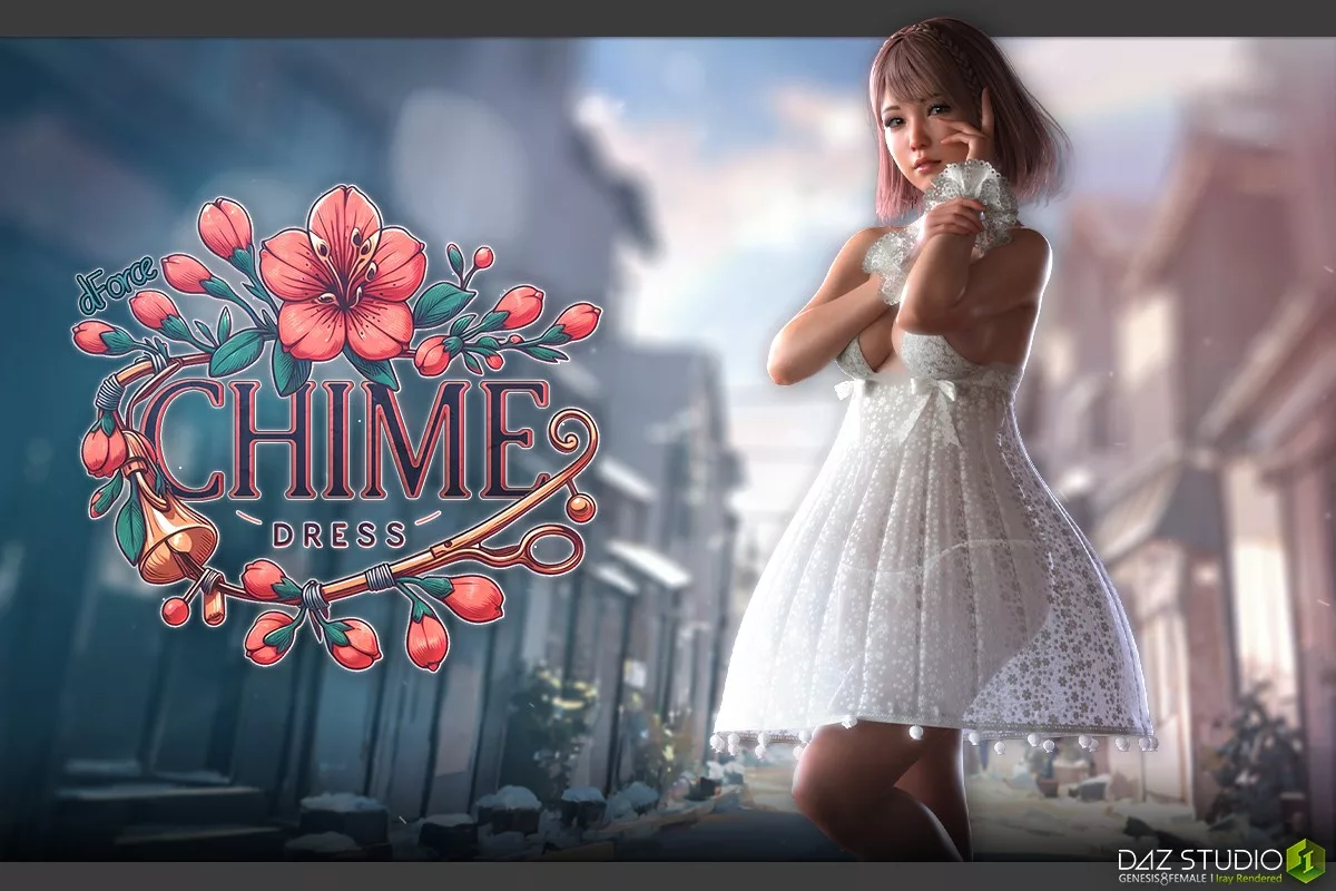 dForce Flower Chime Dress G8F