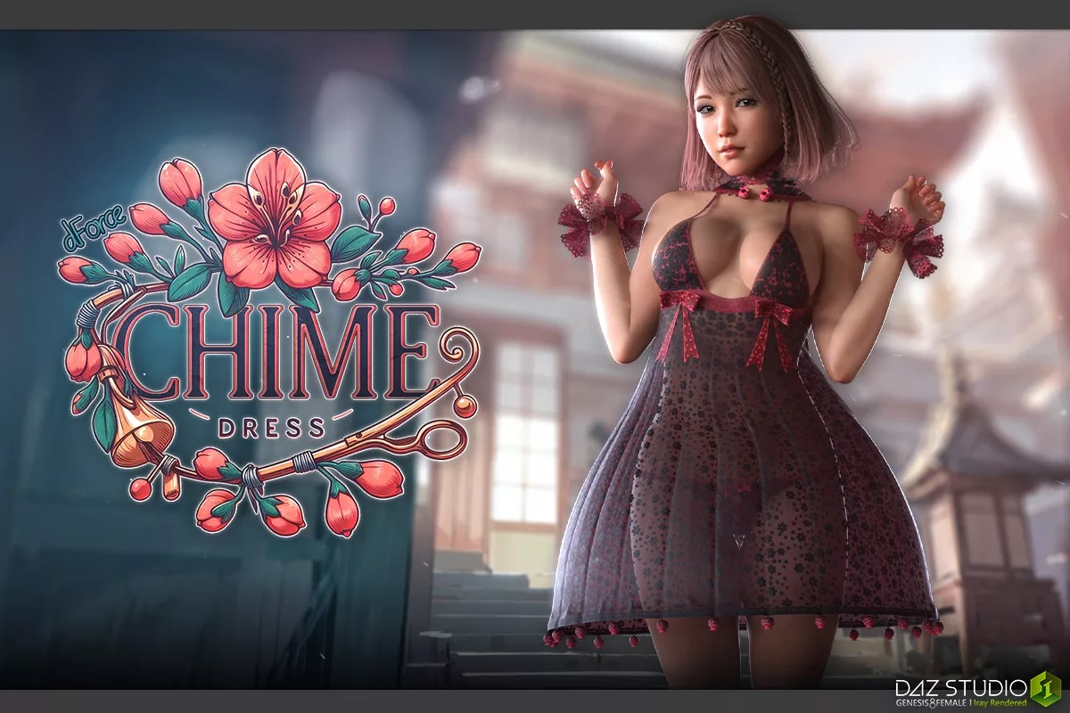 dForce Flower Chime Dress G8F