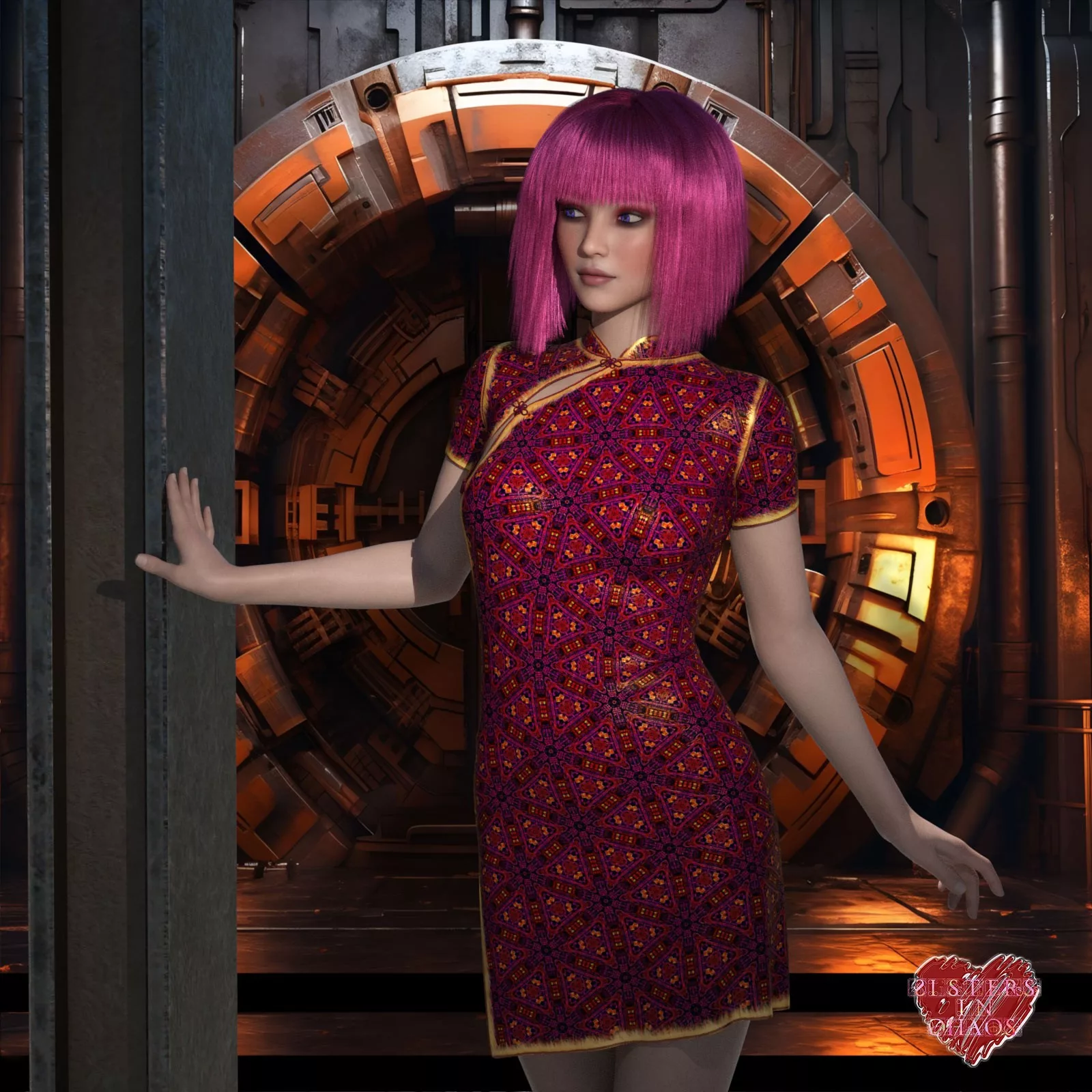 SIC Cyberpunk for Xiah Dress