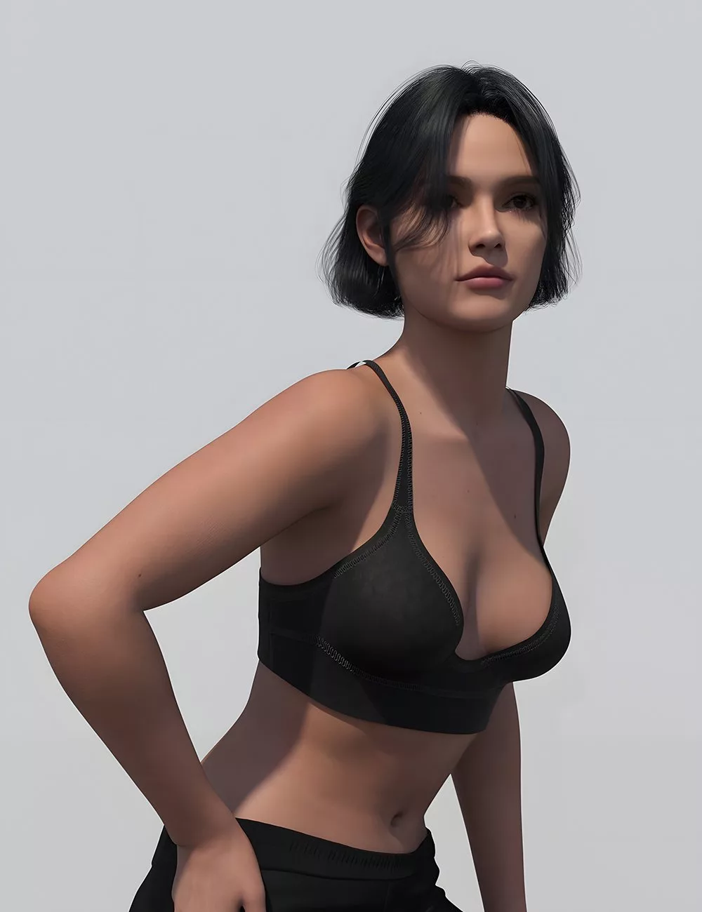 JL Hair 005 - Emily Hair for Genesis 9 and Victoria 9