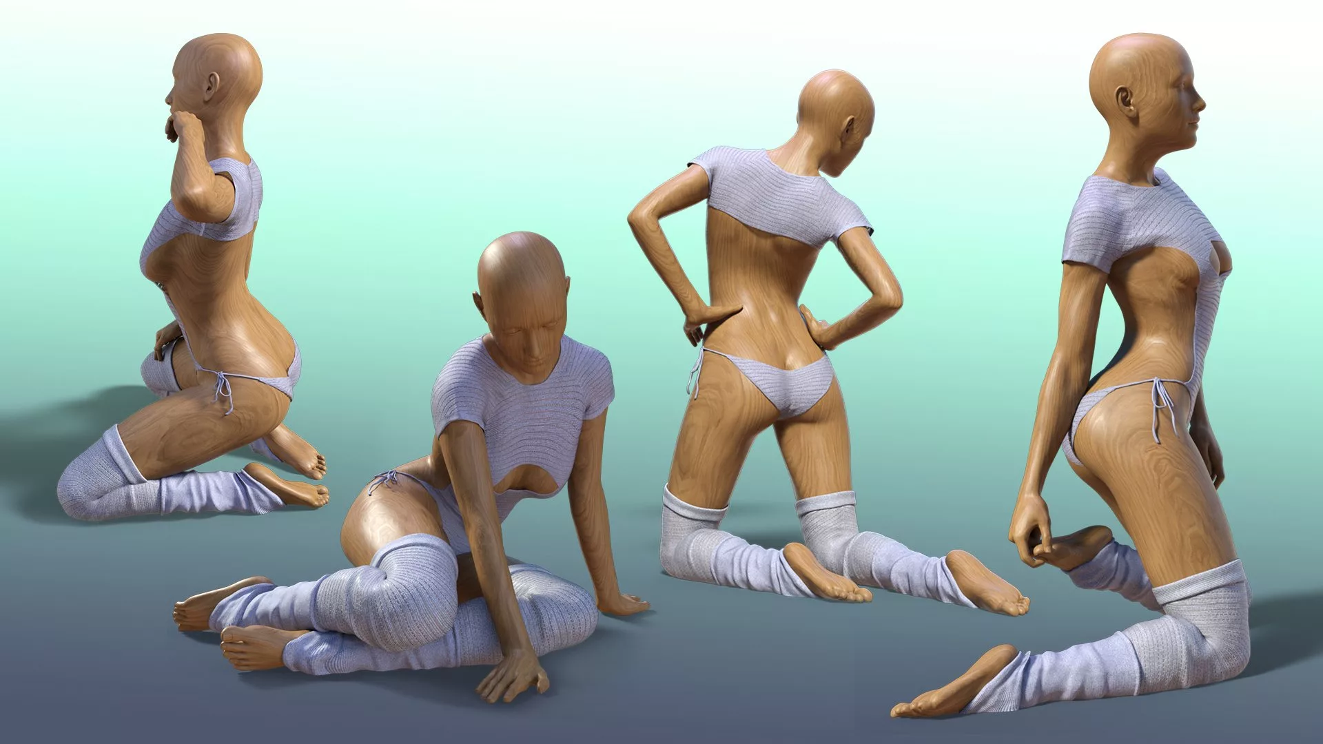 Knitywint for Genesis 9, 8 and 8.1 Females