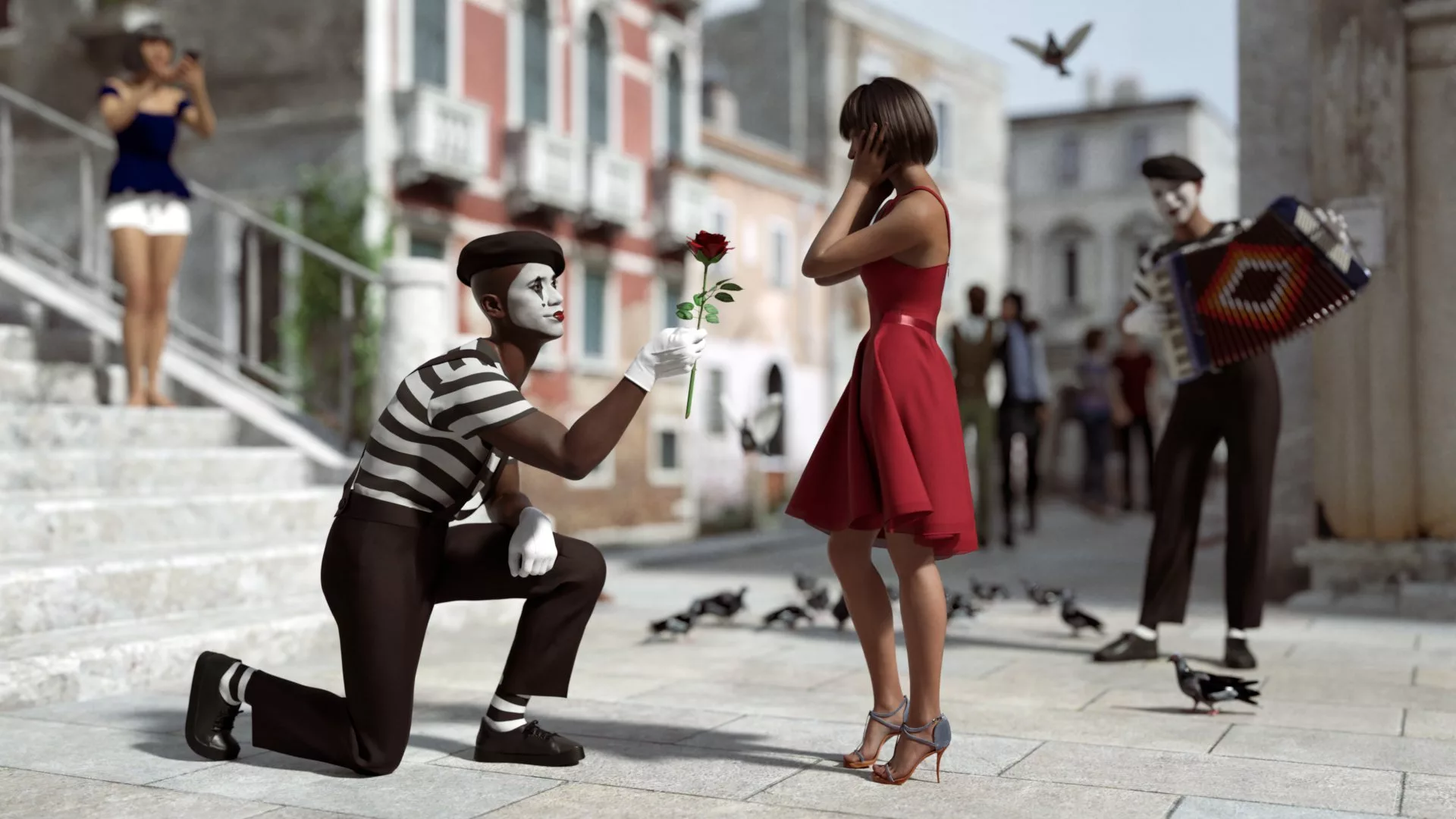 dForce Mime Artist for Genesis 9