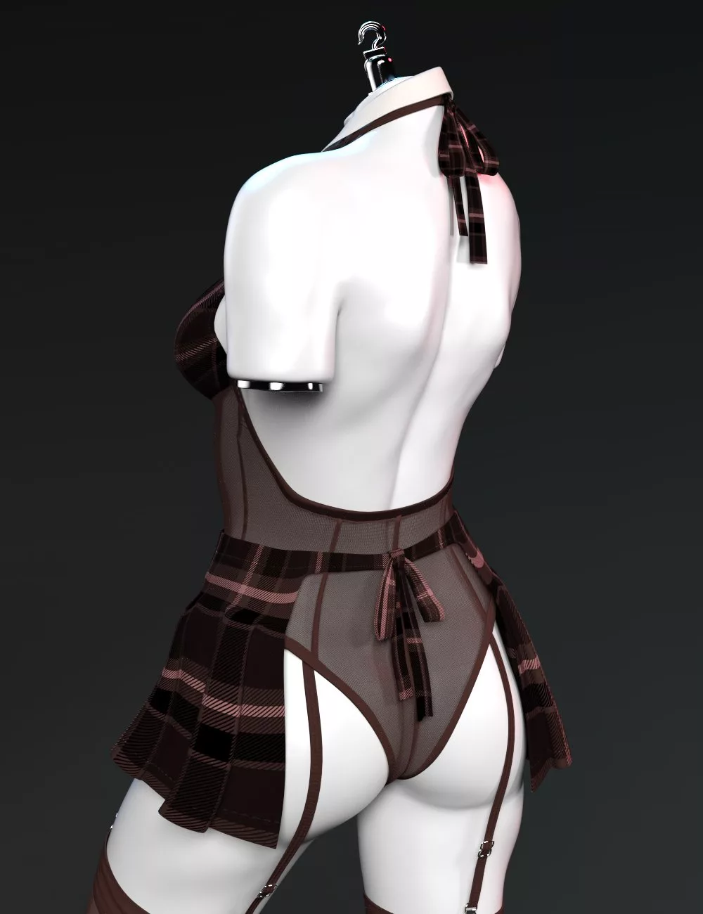 X-Fashion Maiden Uniform Set for Genesis 9