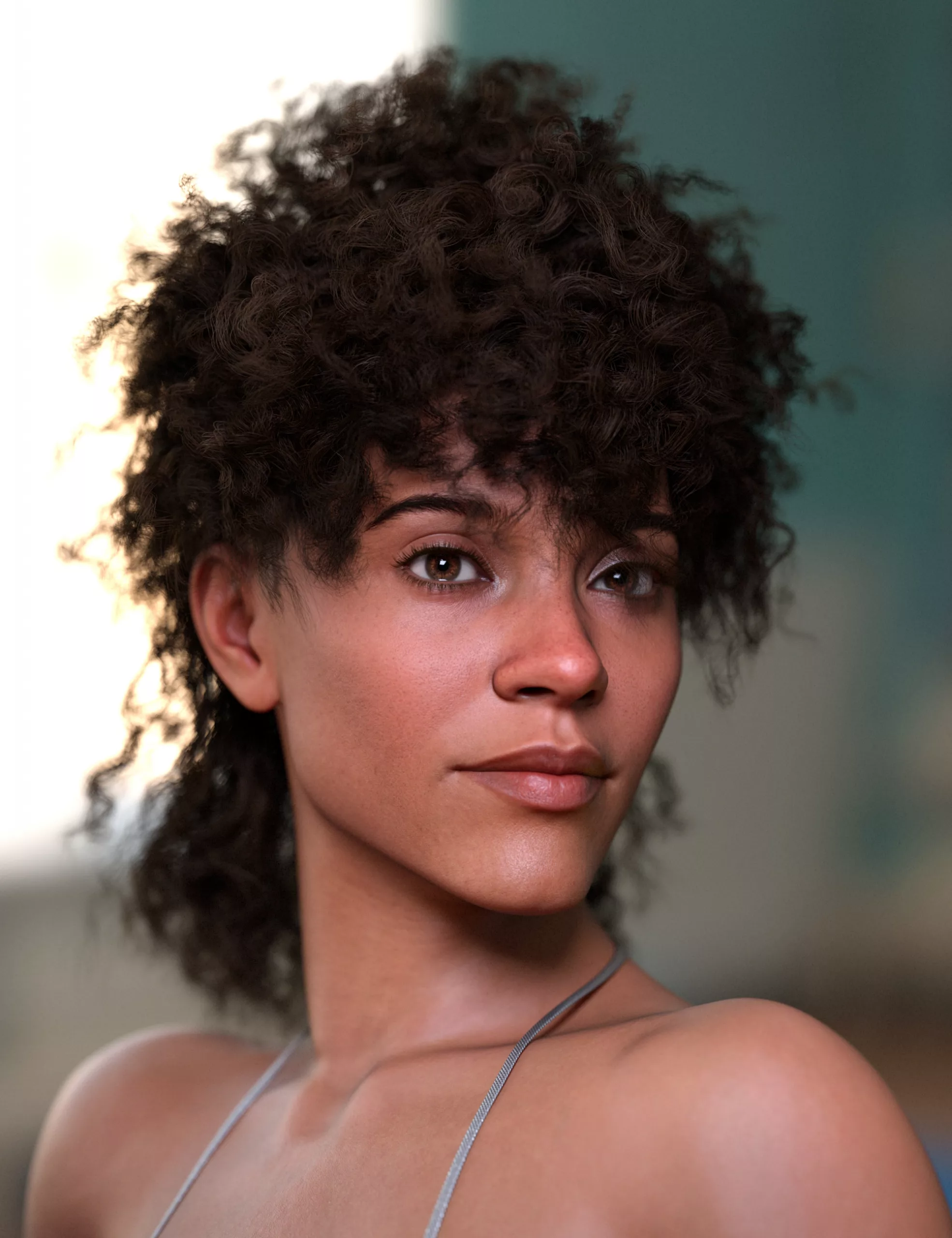 Keroline Hair for Genesis 9