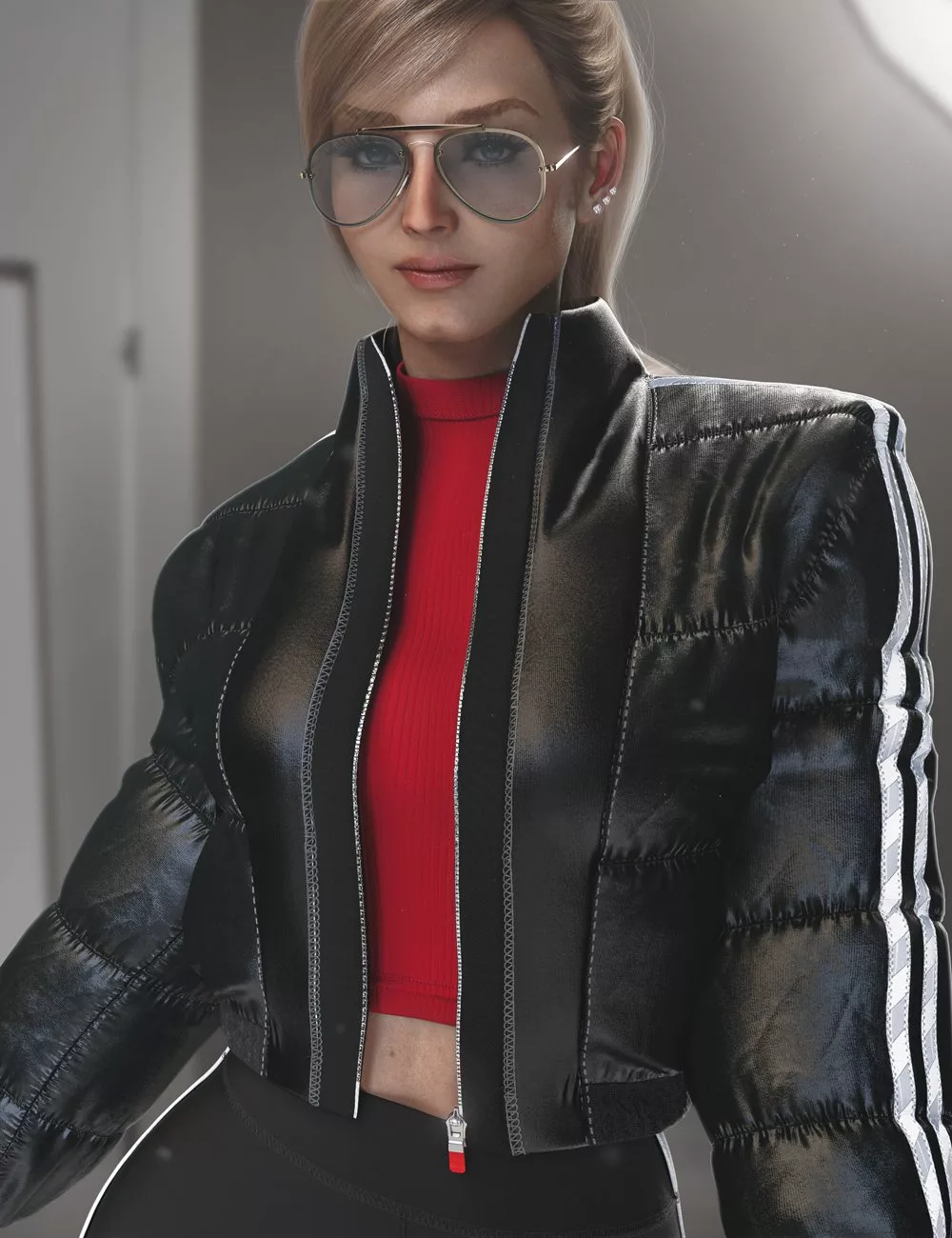 AJC Cropped Style Outfit II For Genesis 9