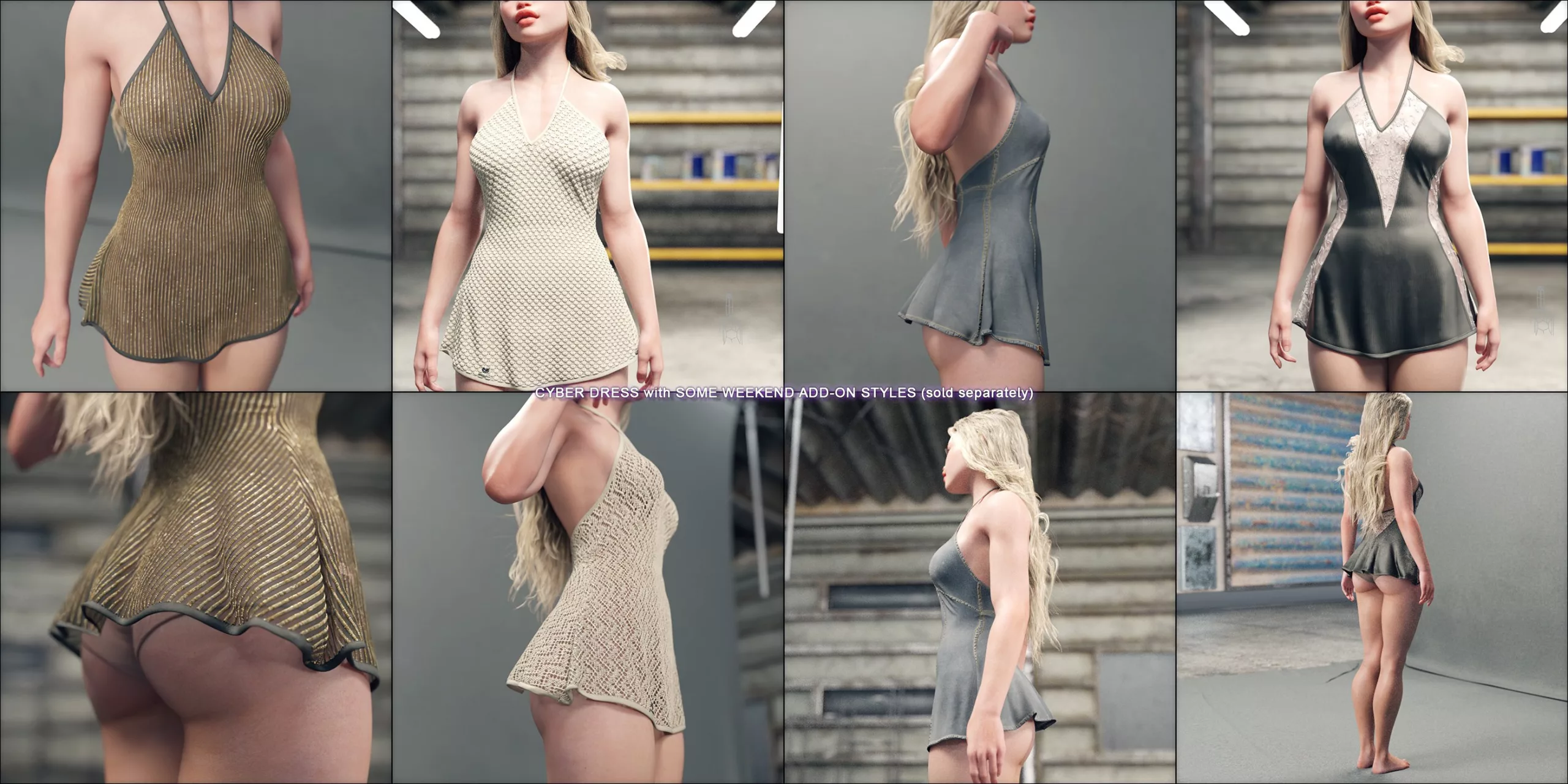 City Vibes Dress Variations Vol. 1 for Genesis 9, 8, and 8.1