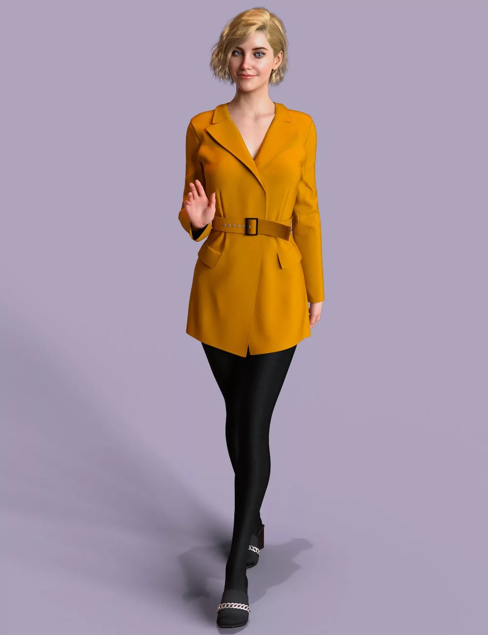 dForce GI Outfit for Genesis 8 and 8.1 Females