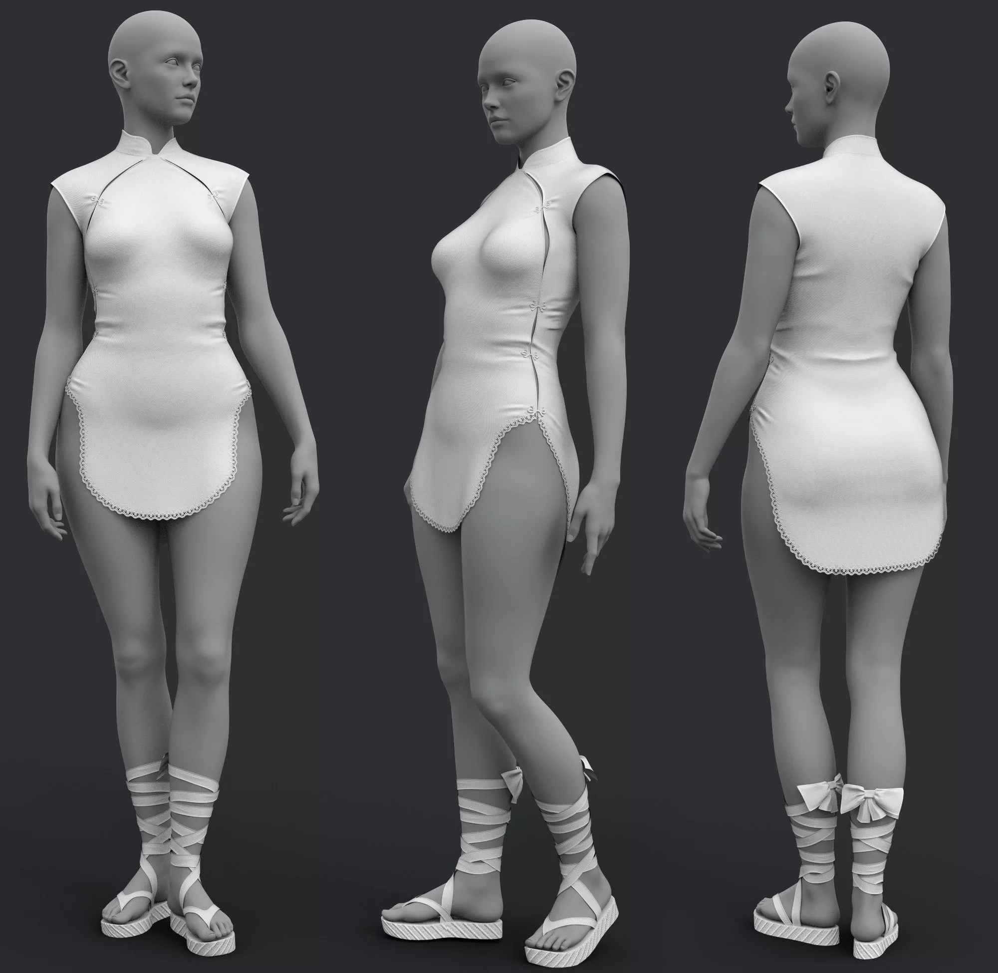 dForce Niuu Outfit for Genesis 9