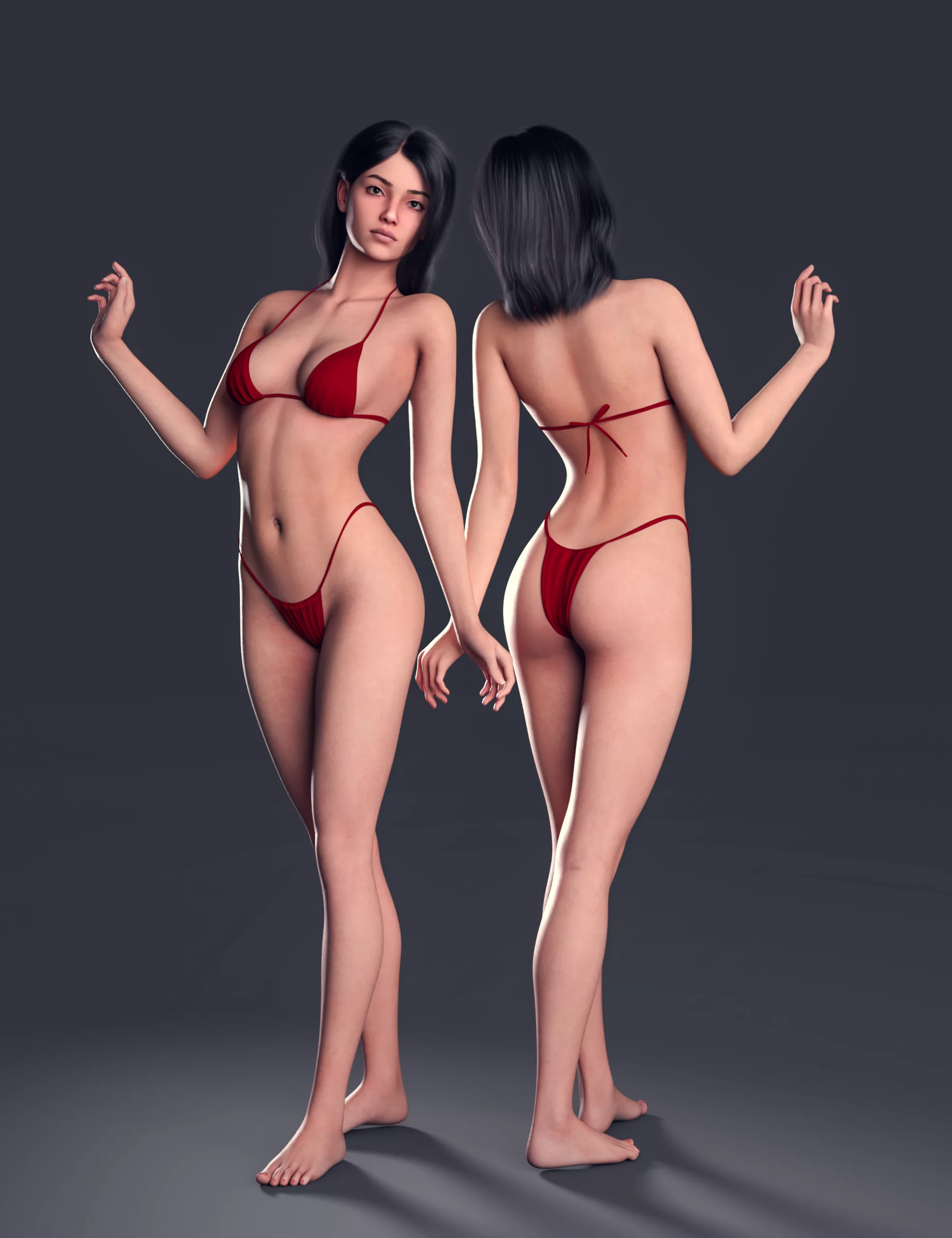 E3D Ellie HD for Genesis 8.1 and 8 Female