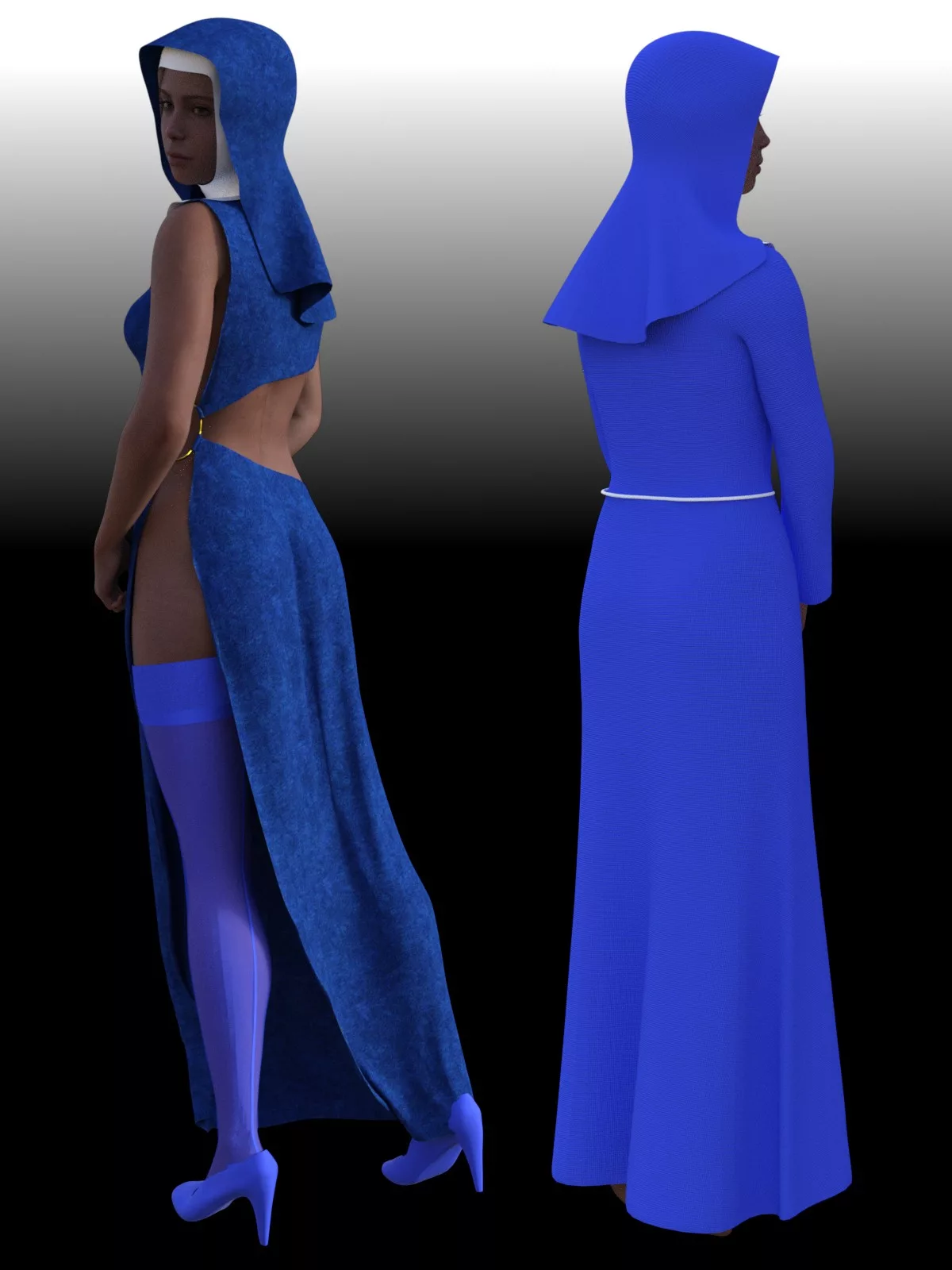 Nun and Sexy Nun for Genesis 9