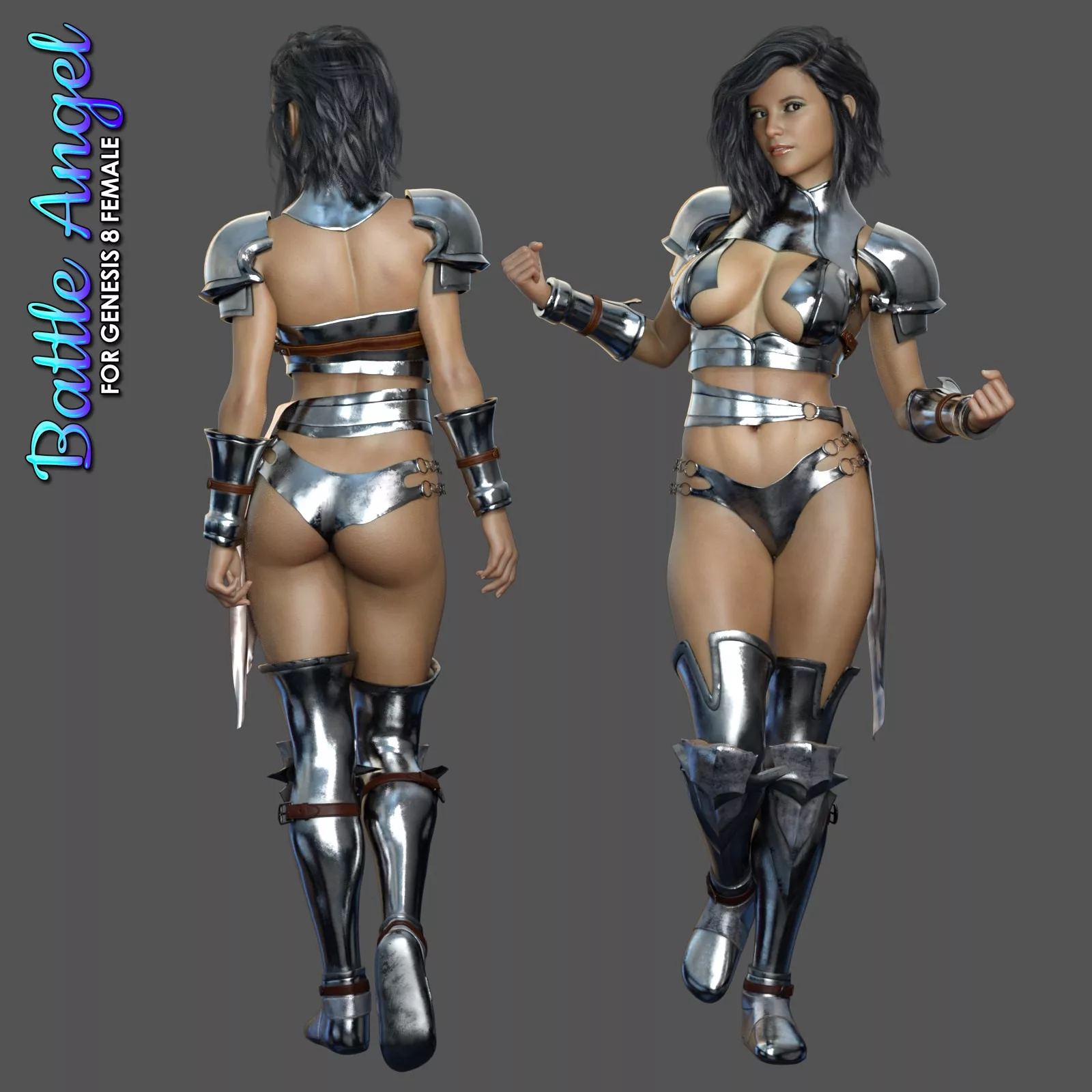 Exnem dForce Battle Angel for Genesis 8 Female