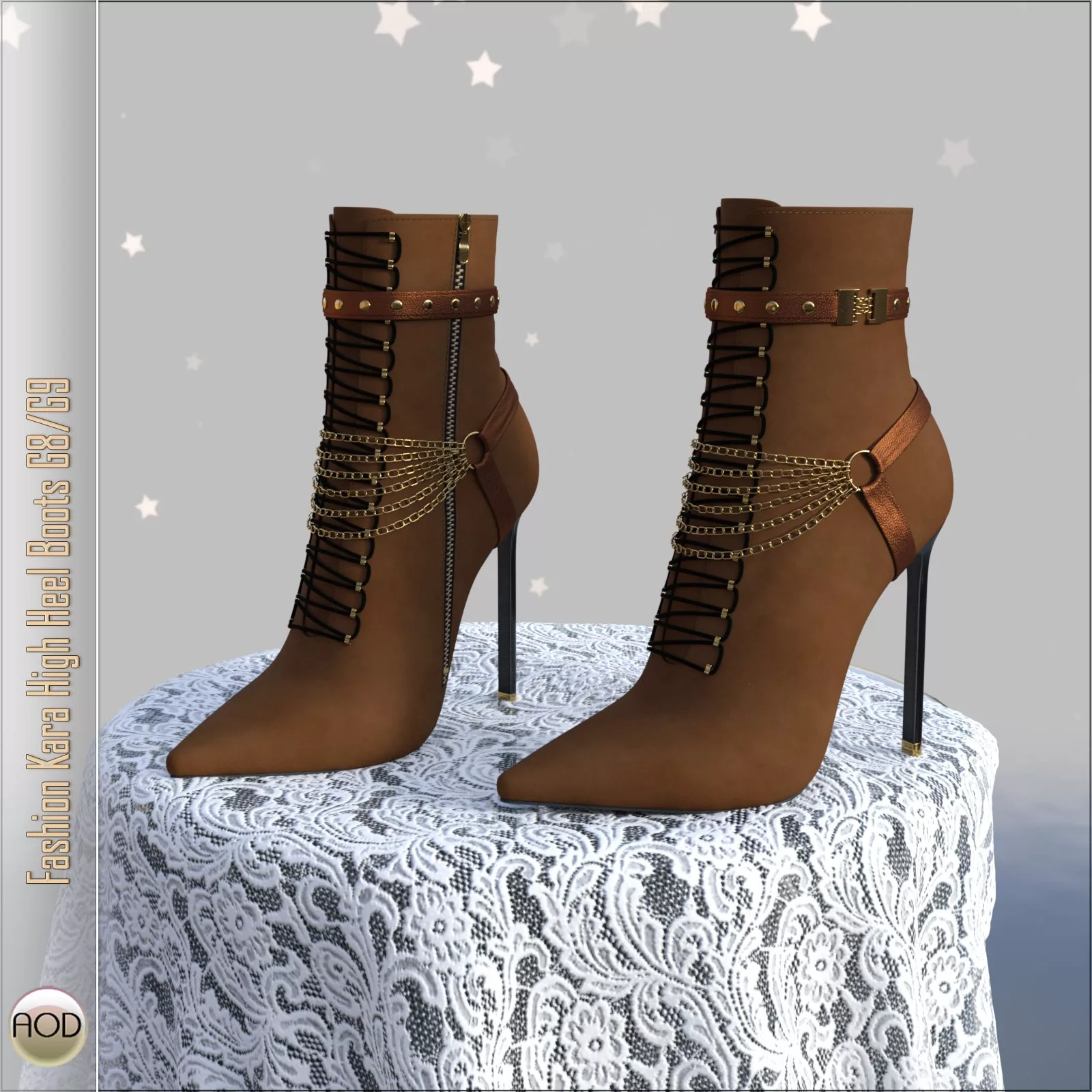 Fashion Kara High Heel Boots G8/G9