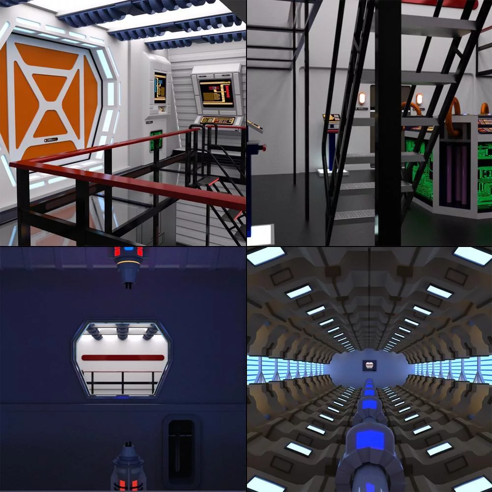 Nacelle Room for DAZ Studio