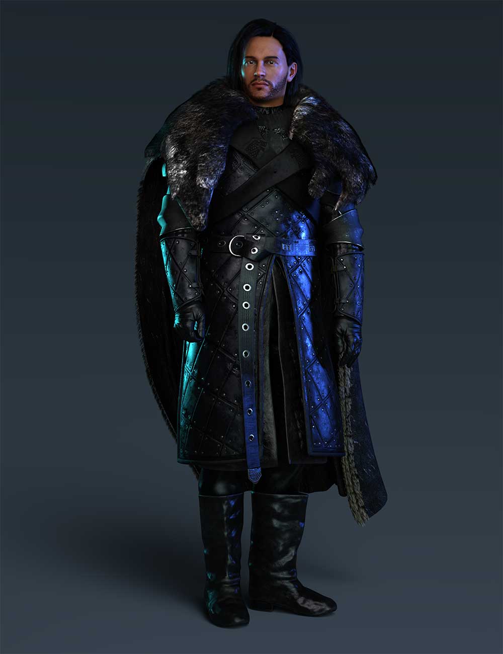 Jon Outfit for Genesis 8.1 Males