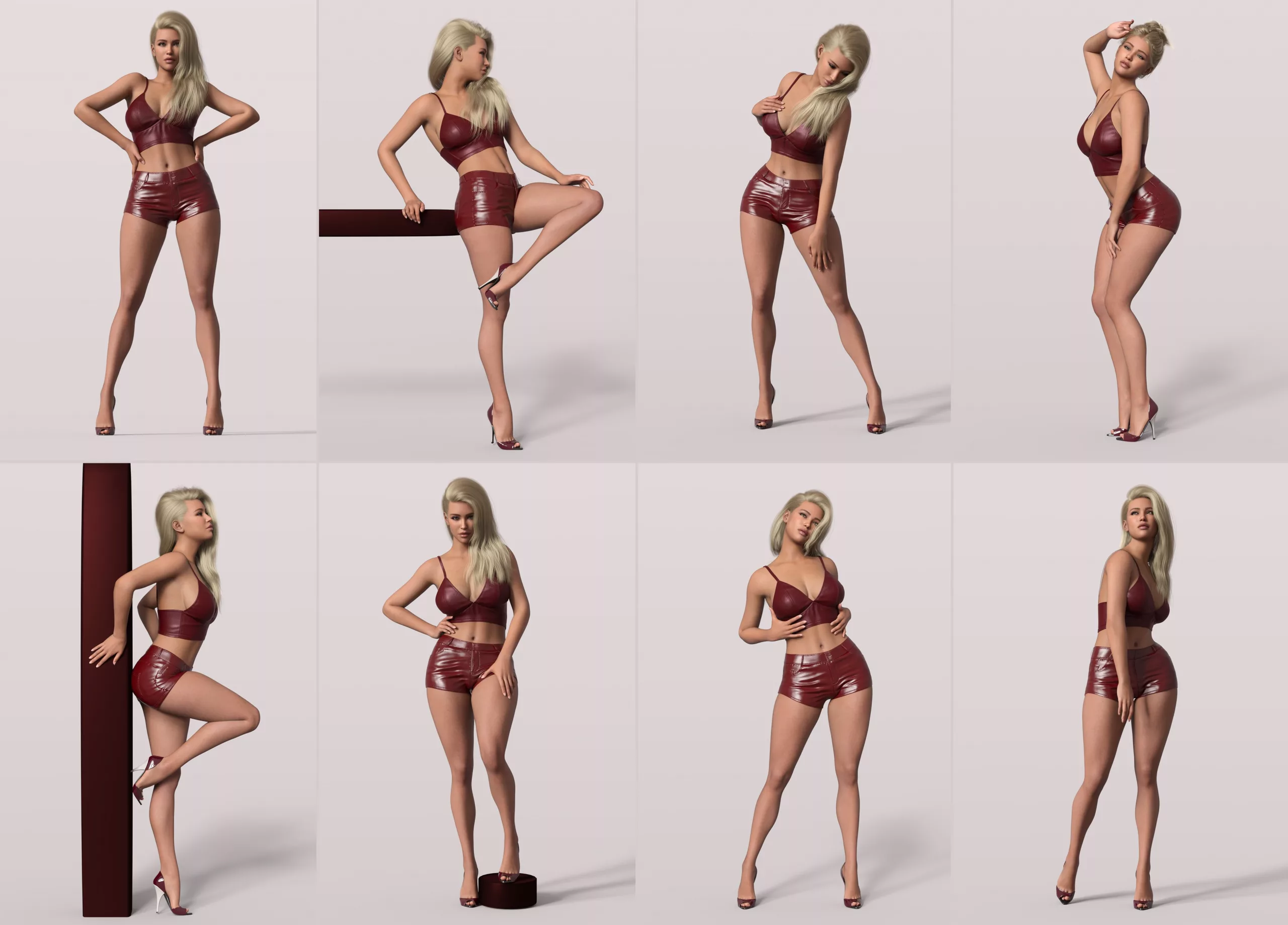 Z Legtastic Shapes and Pose Mega Set for Genesis 9