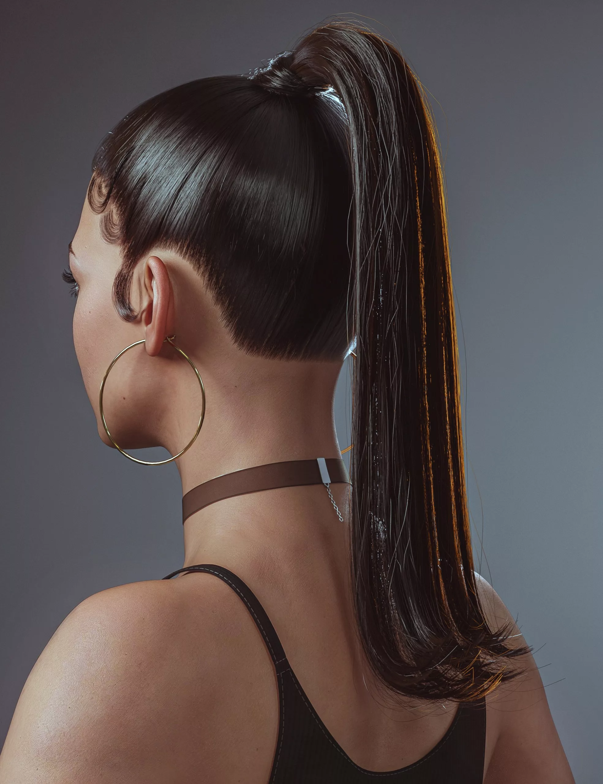 dForce HS Ursula Ponytail For Genesis 9