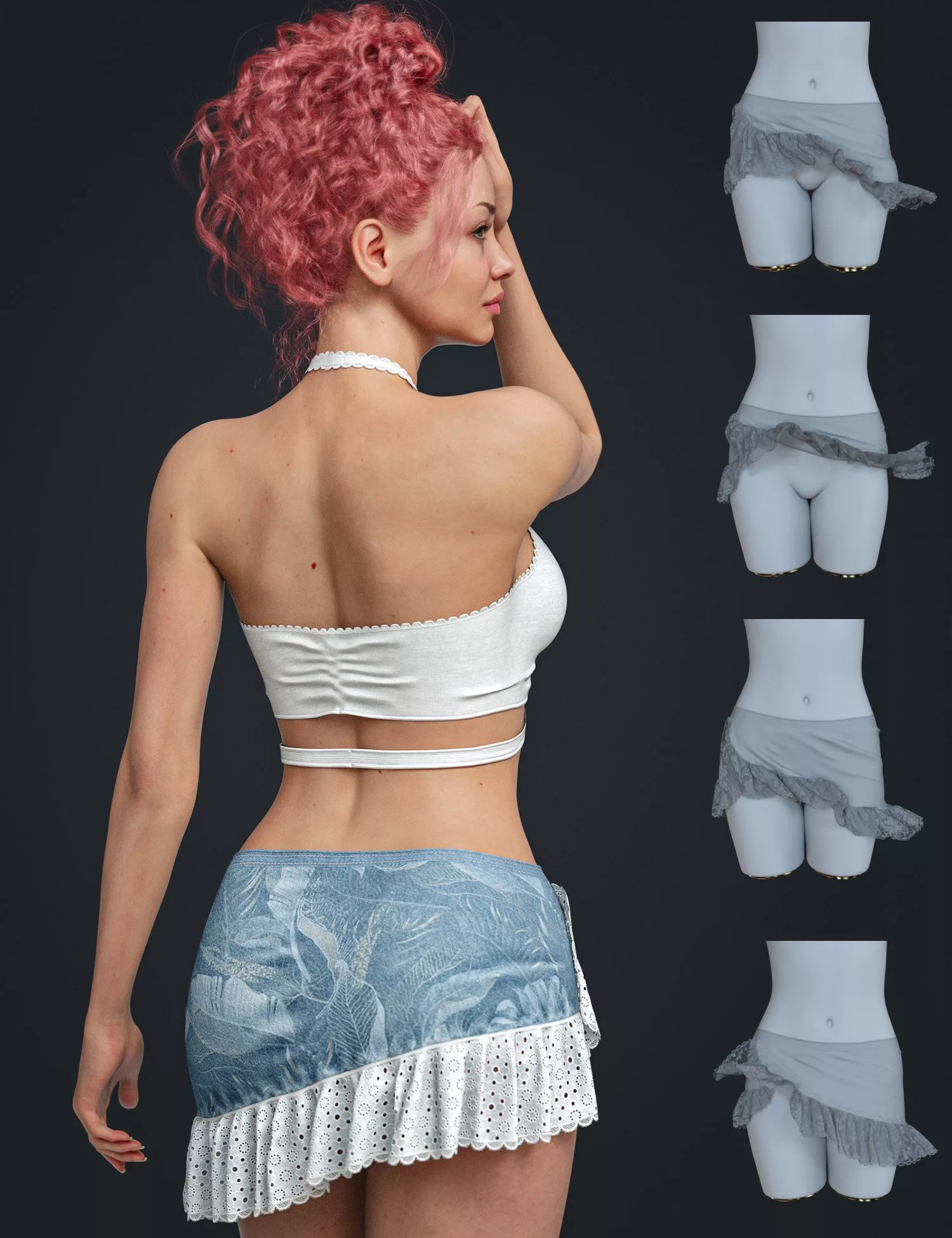 dForce Late Date Outfit for Genesis 9